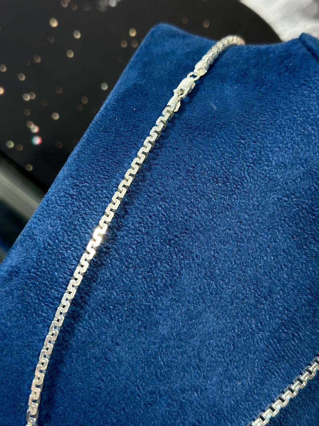 Cadena Escalera Plata .925