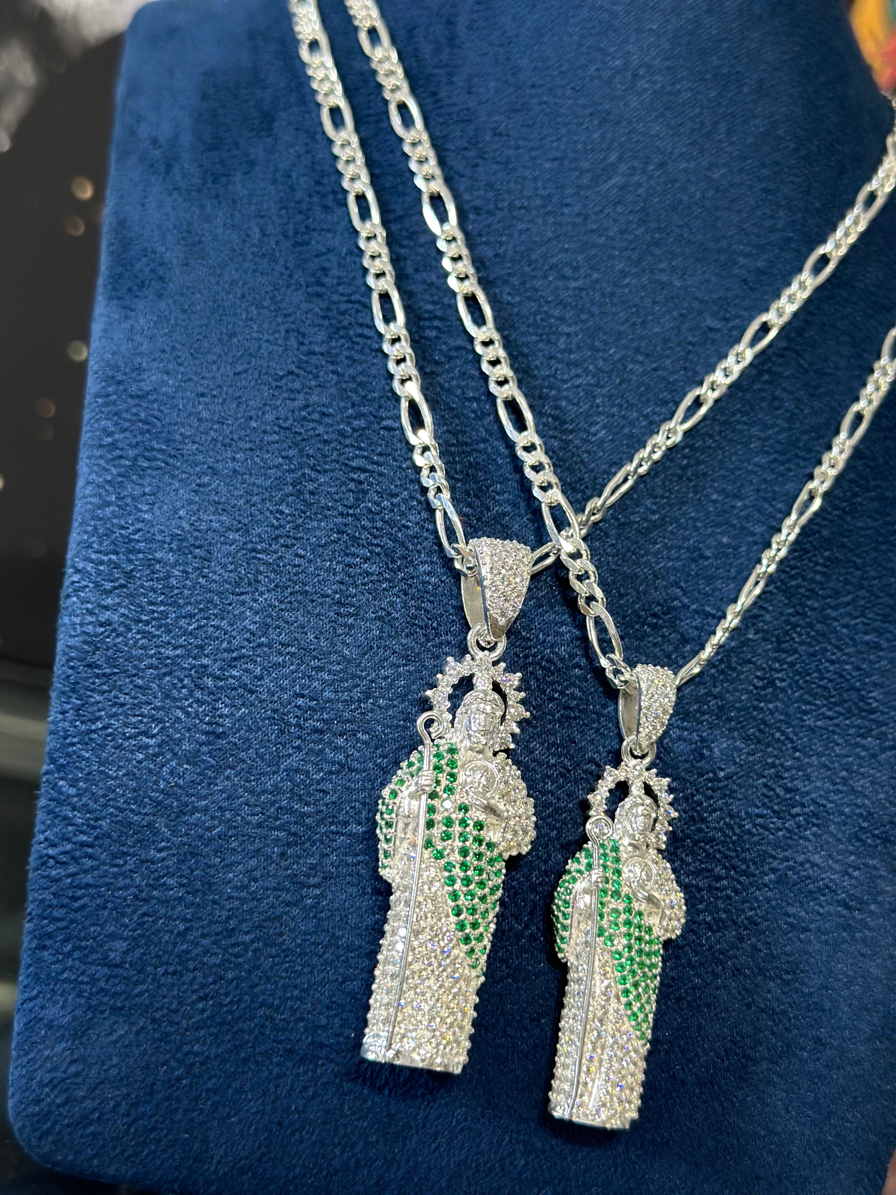 Dije San Judas Bulto Deluxe Plata .925