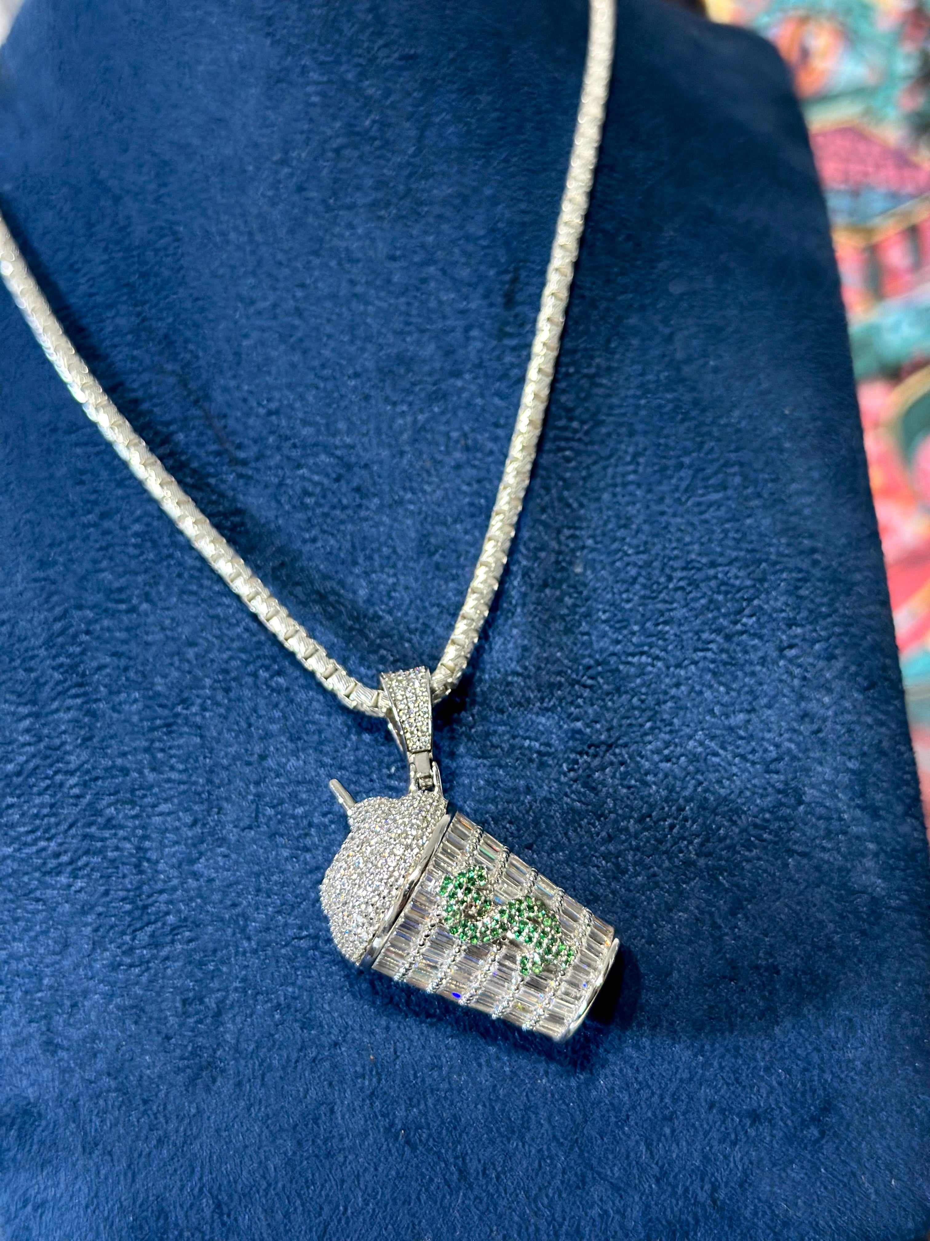 Dije Vaso Dinero Plata .925