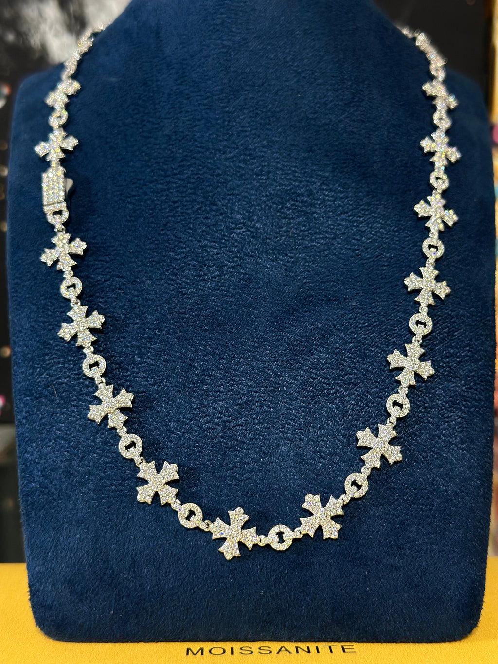 Cadena Diamond Cross VVS1