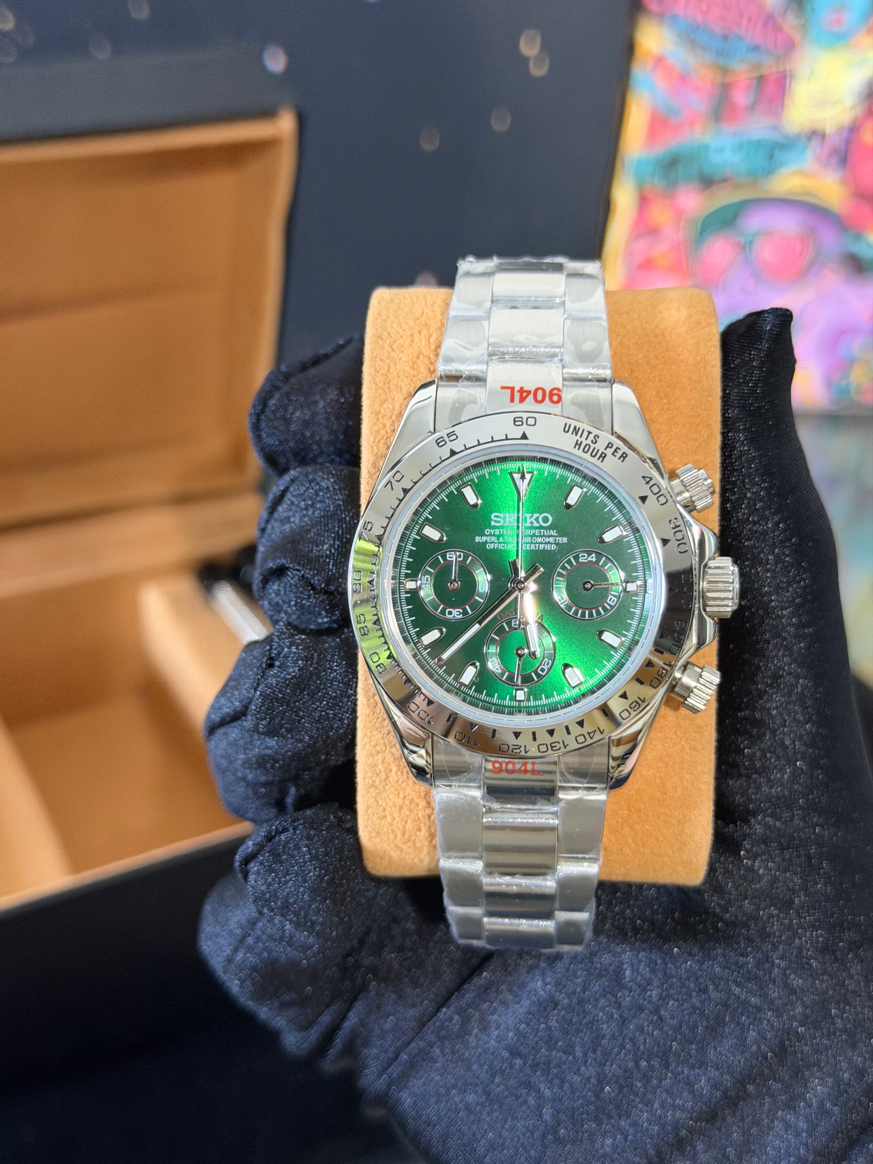 Daytona Forest Green - Seiko Mod