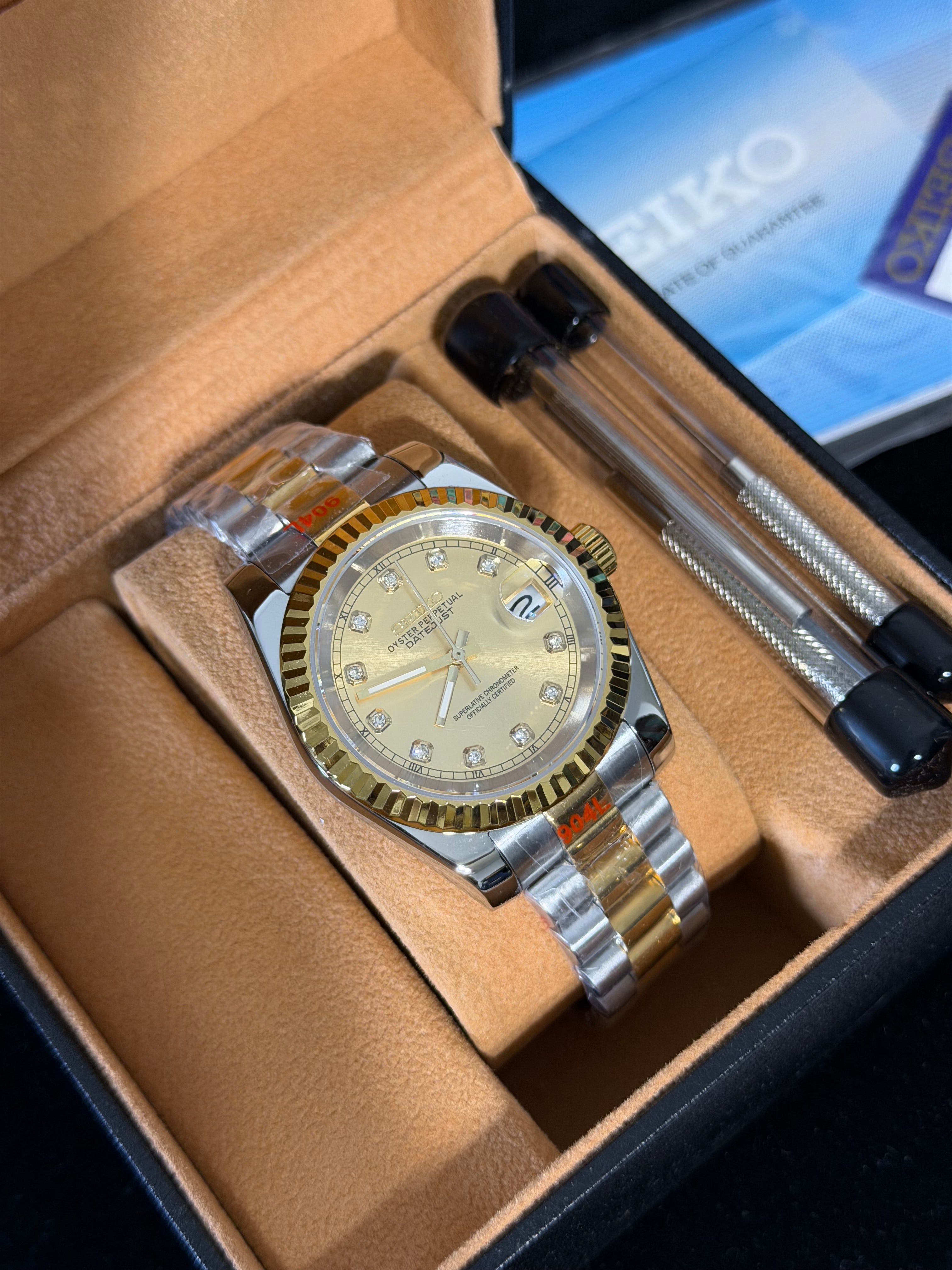 Datejust Two Tone - Seiko Mod