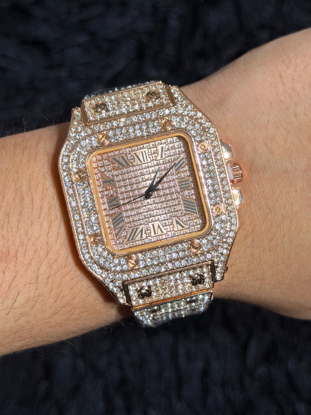 Reloj ICED Santos Eco Rose Gold