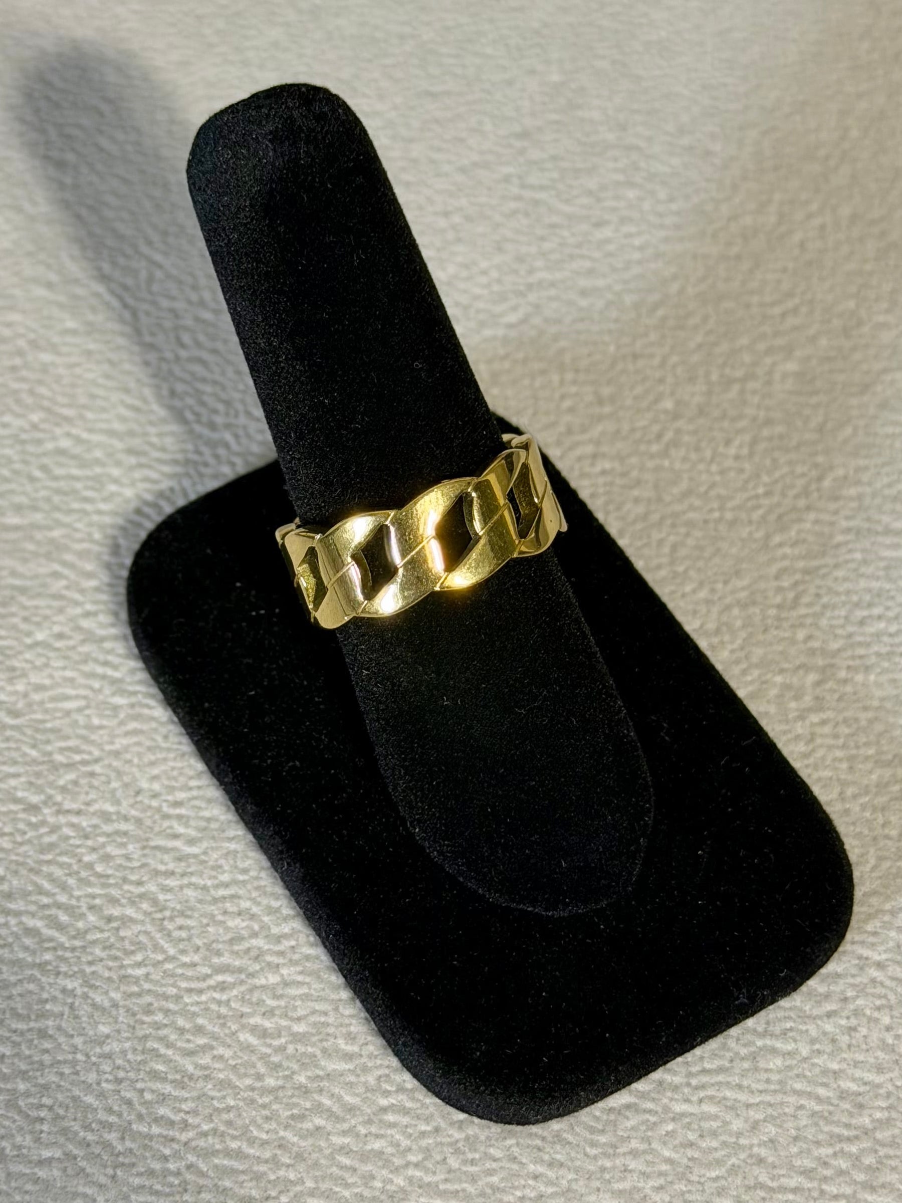 Anillo Cubano Acero