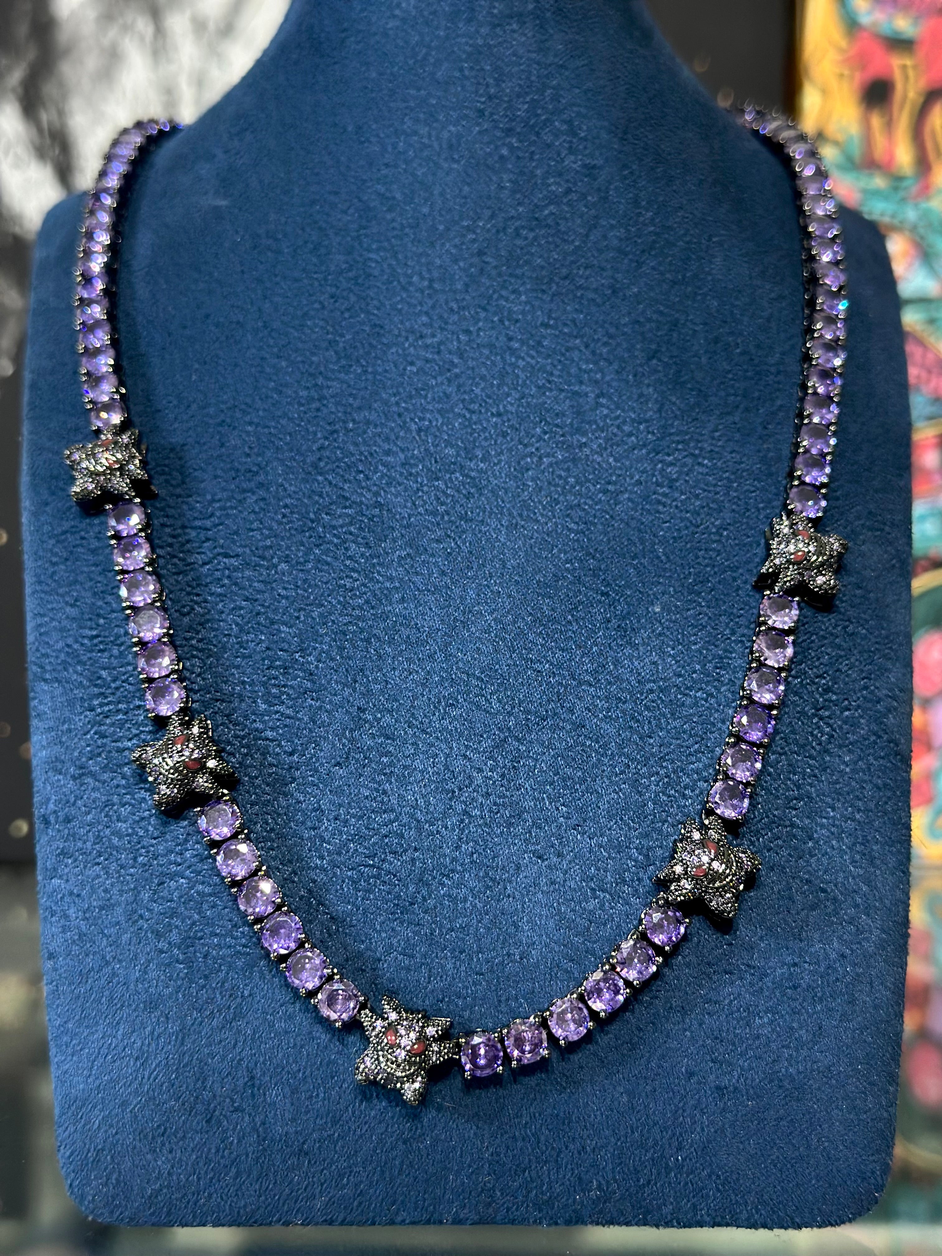 Cadena Tennis Gengar Laminado 18k