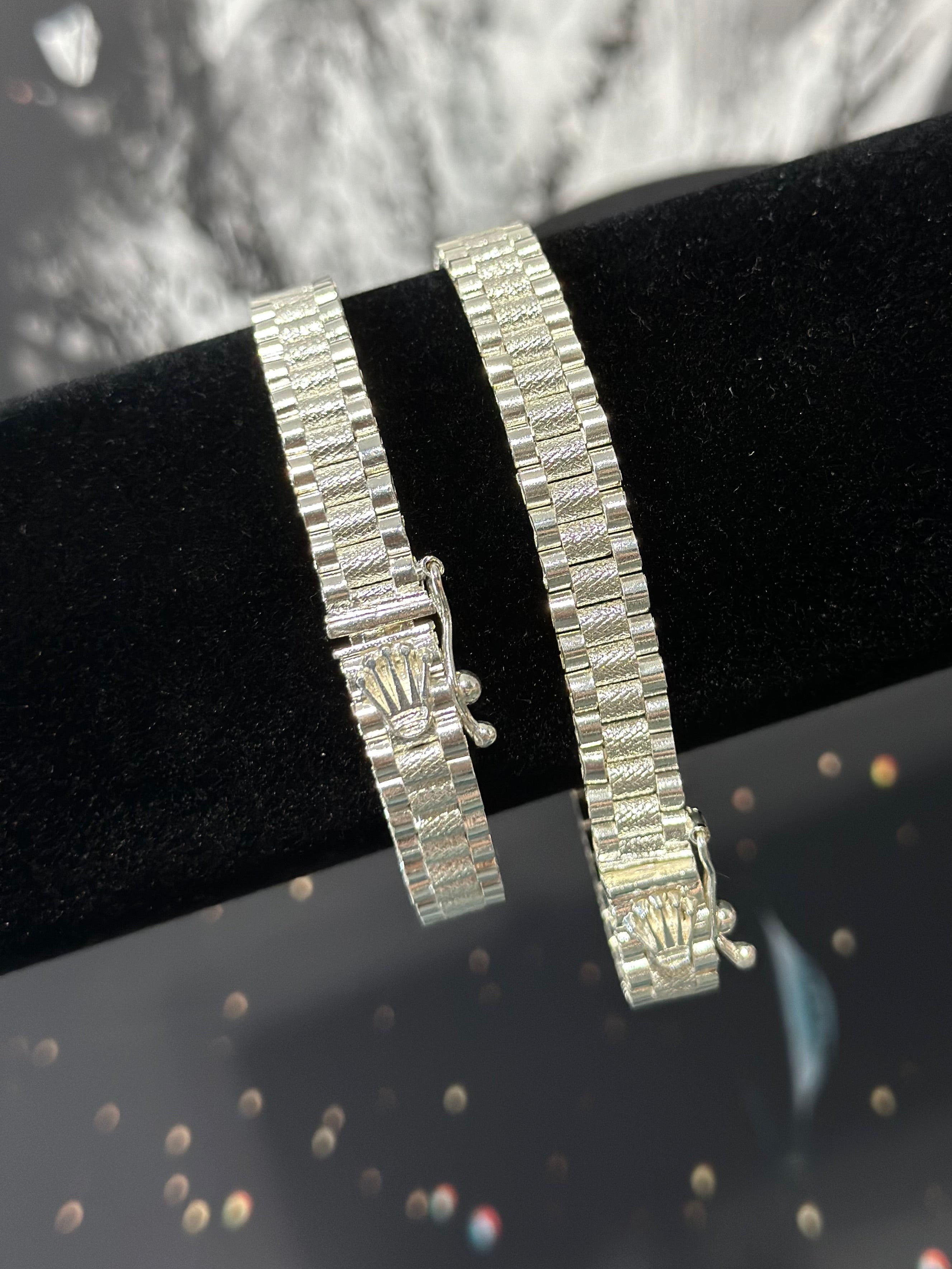 Pulsera Rolex Plata .925