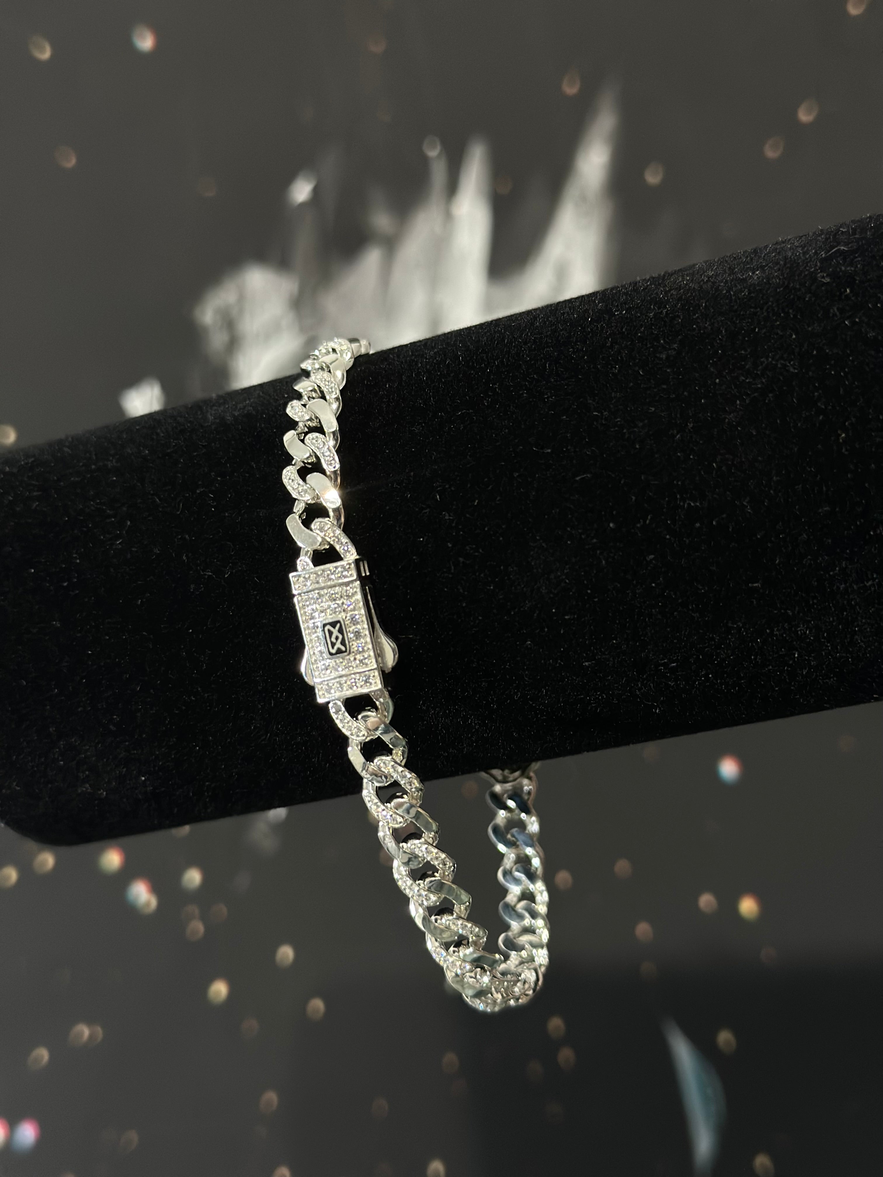 Pulsera Cruz Plata .925