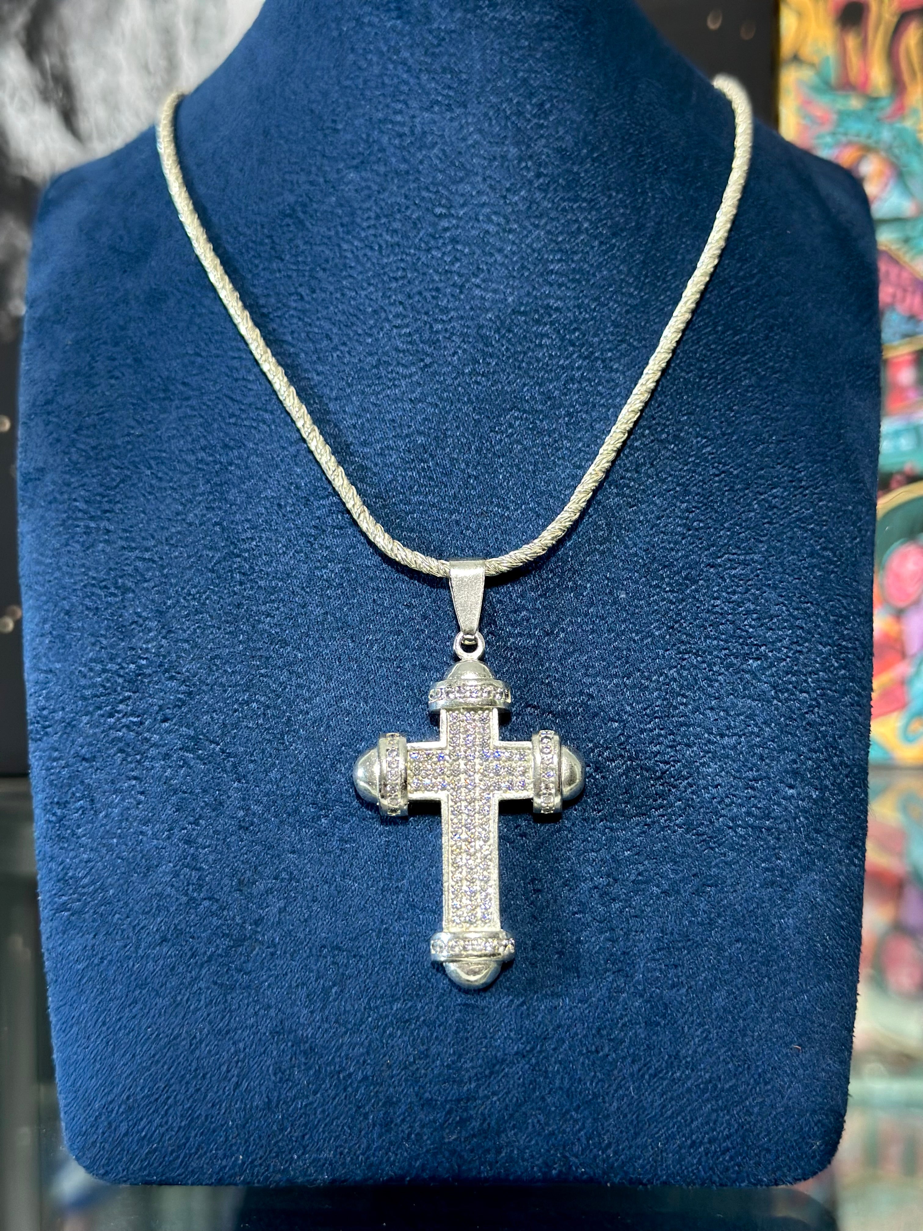 Dije Cruz Corners Plata .925