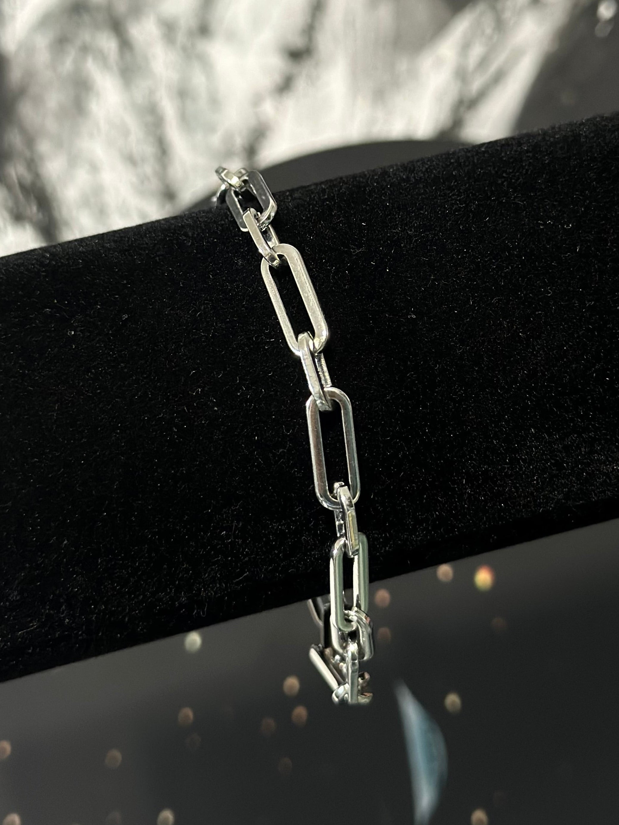 Pulsera Paper Clip Acero