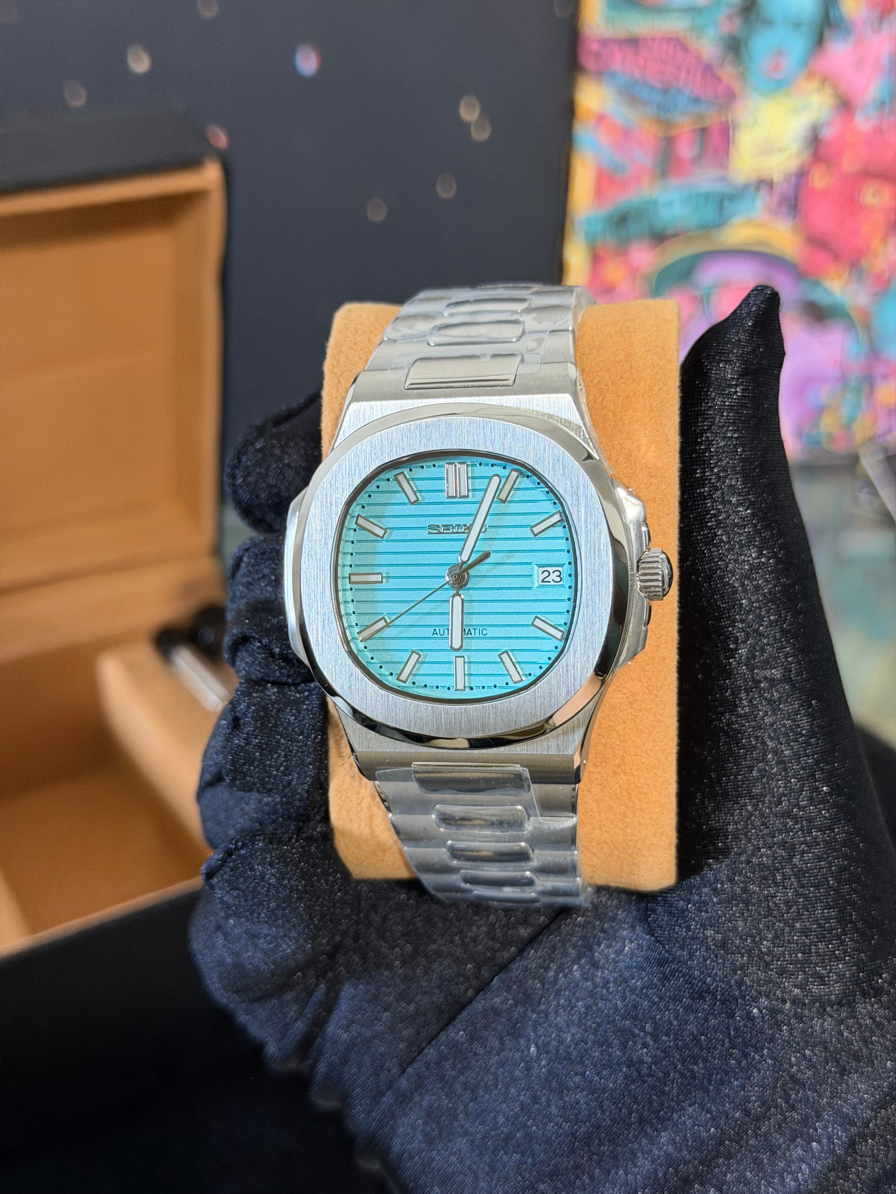 Nautilus Tiffany - Seiko Mod