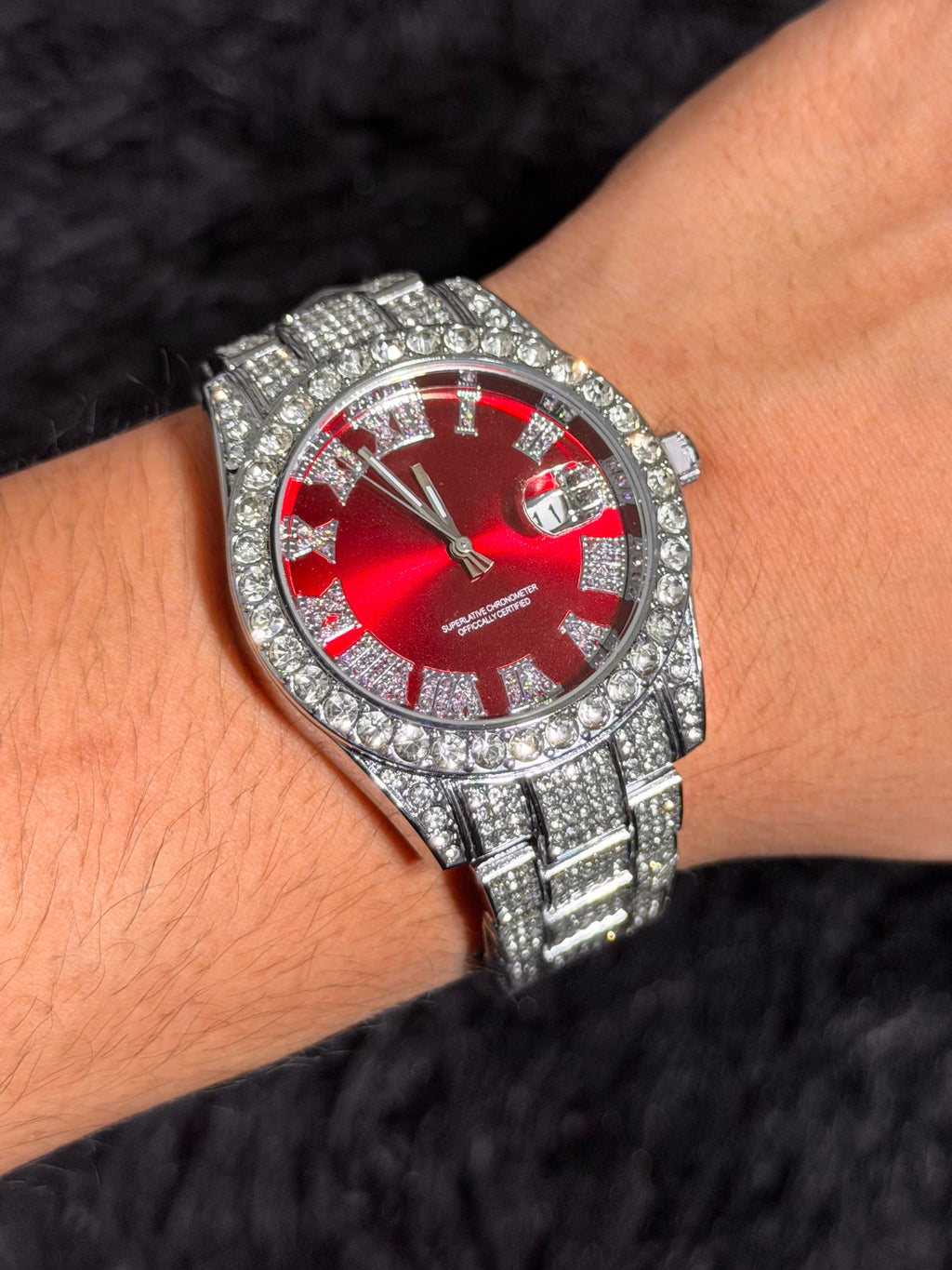 Reloj ICED Romano Rojo
