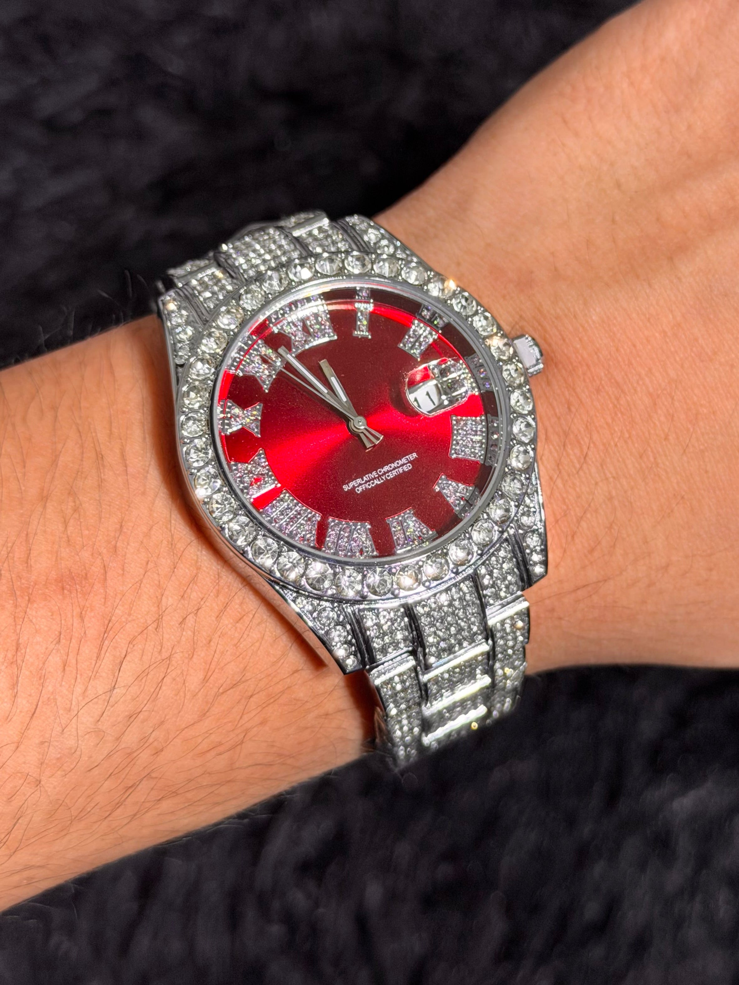 Reloj ICED Romano Rojo