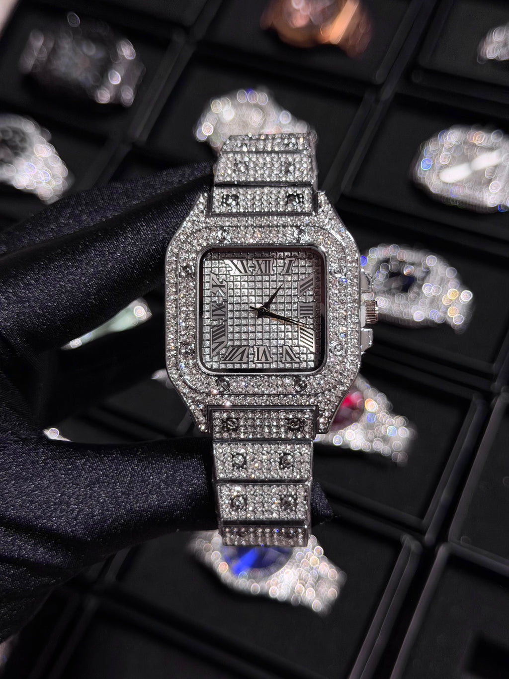 Reloj ICED Santos Eco Plateado