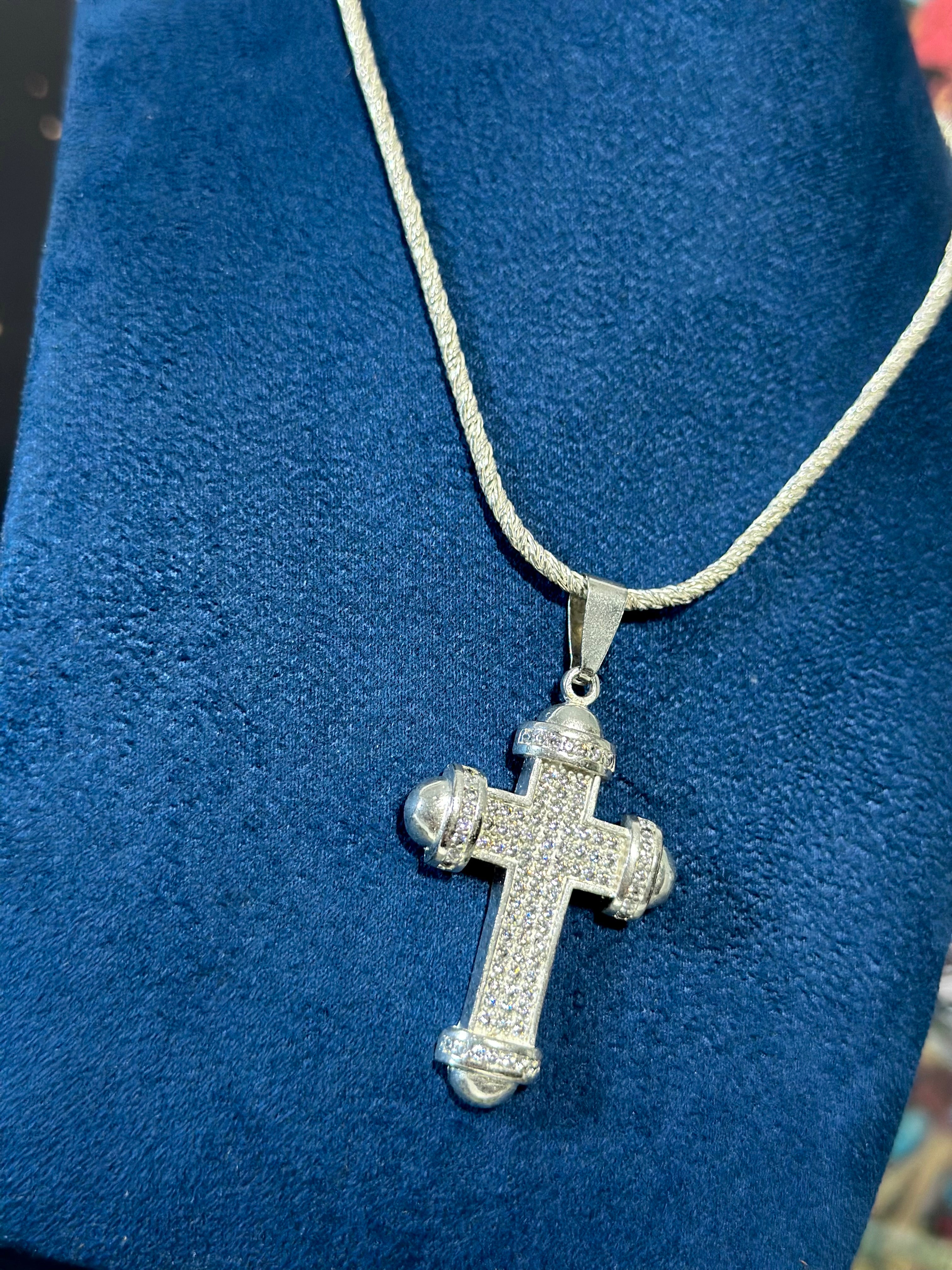 Dije Cruz Corners Plata .925