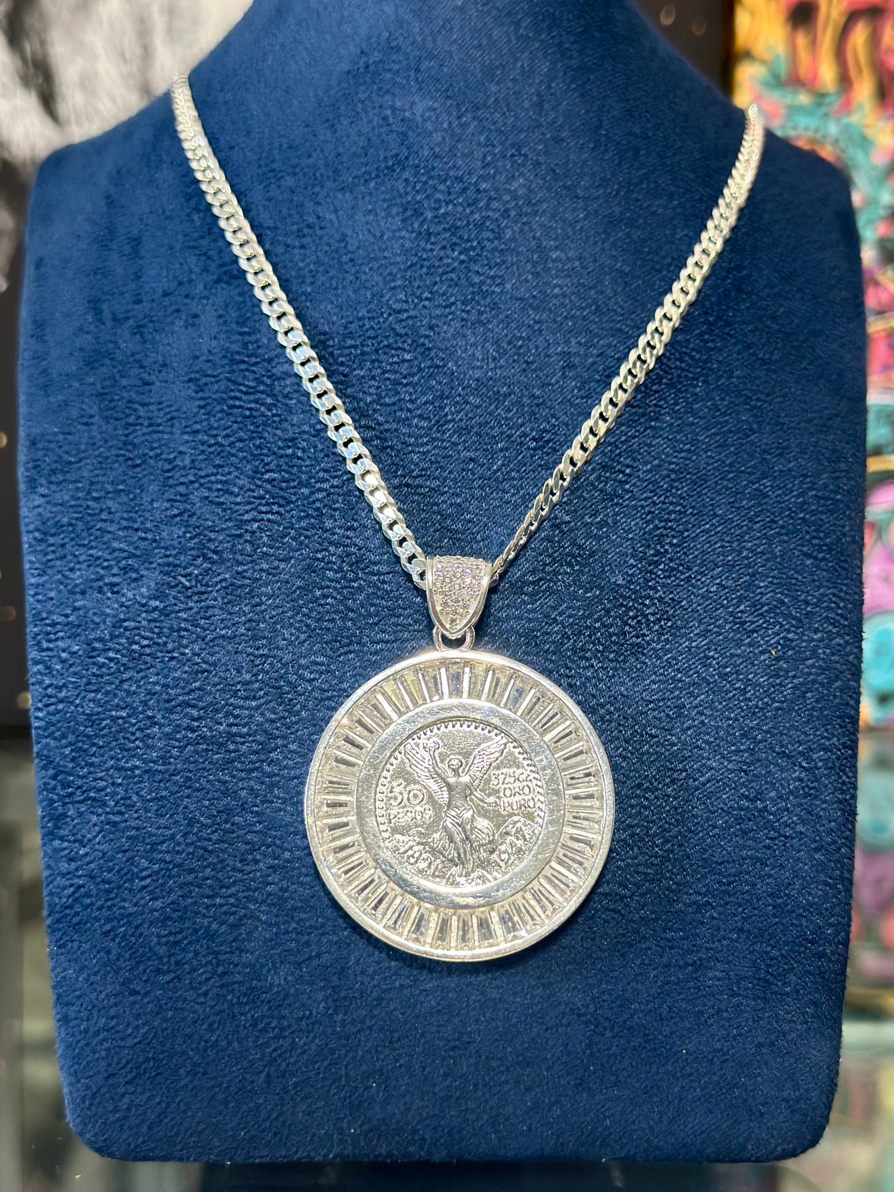 Dije Centenario Plata .925