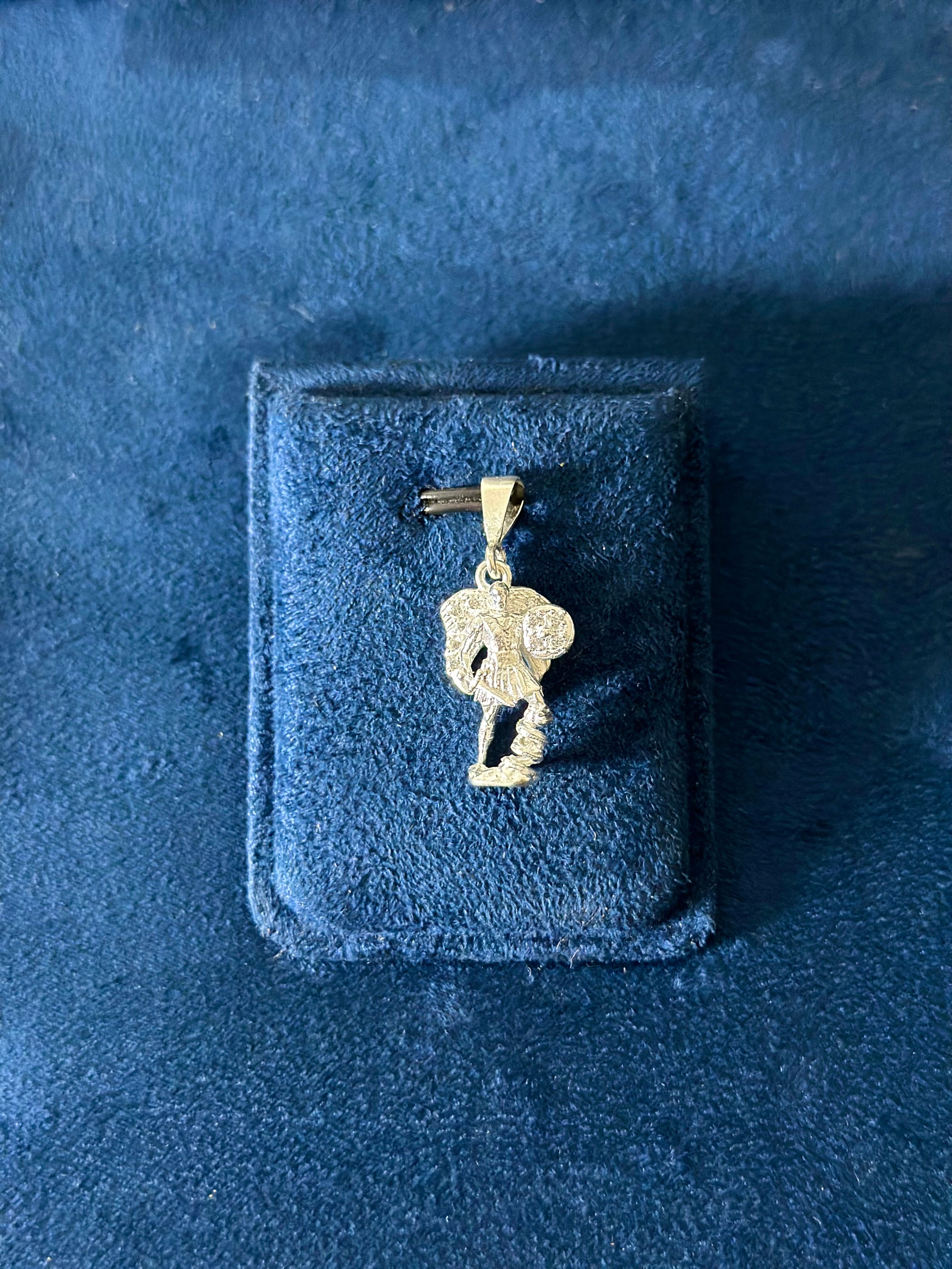 Dije Arcángel Cuerpo Plata .925