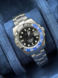 Black & Blue Marine Master - Seiko Mod