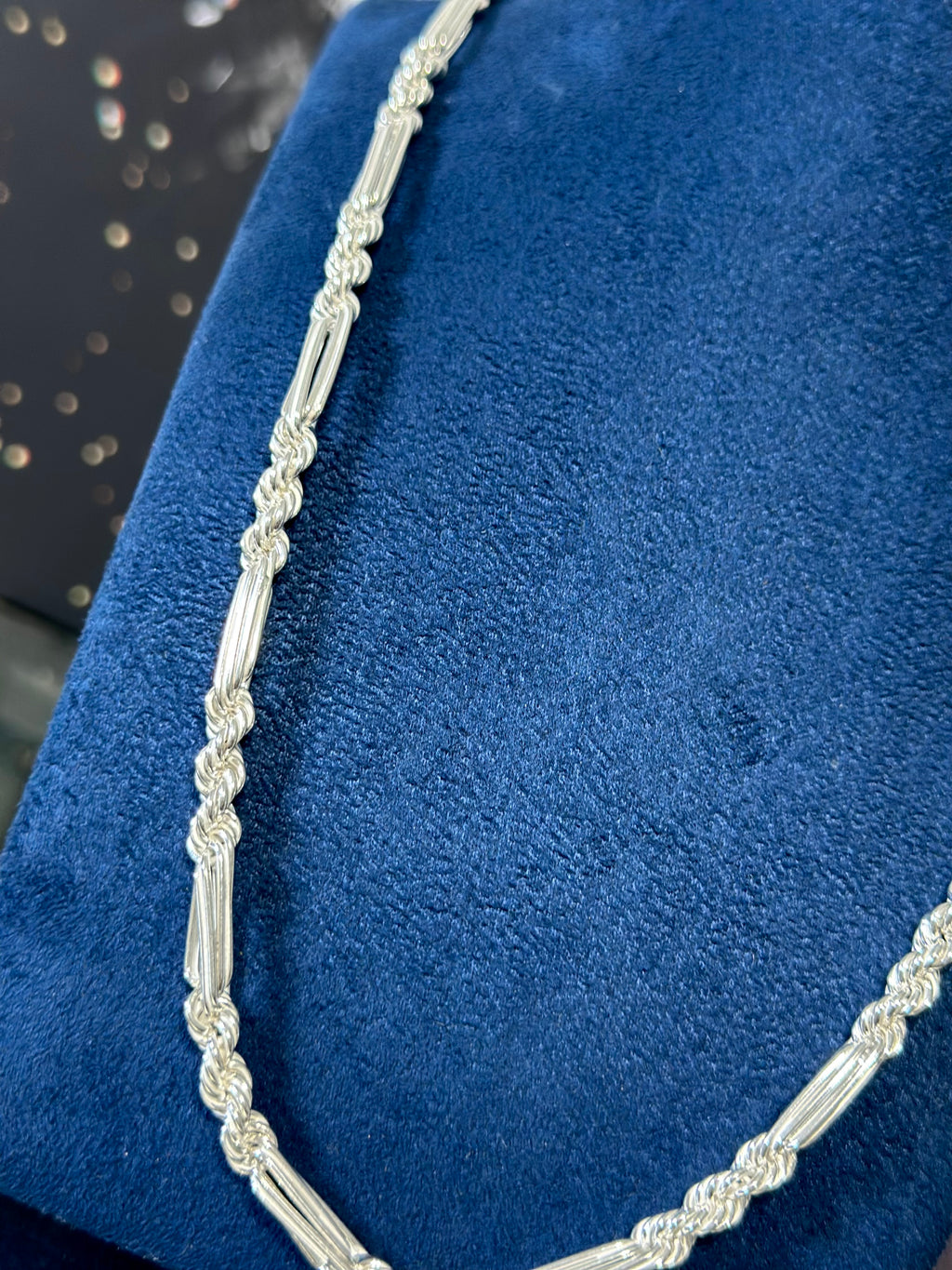 Cadena Torzal Fígaro Plata .925