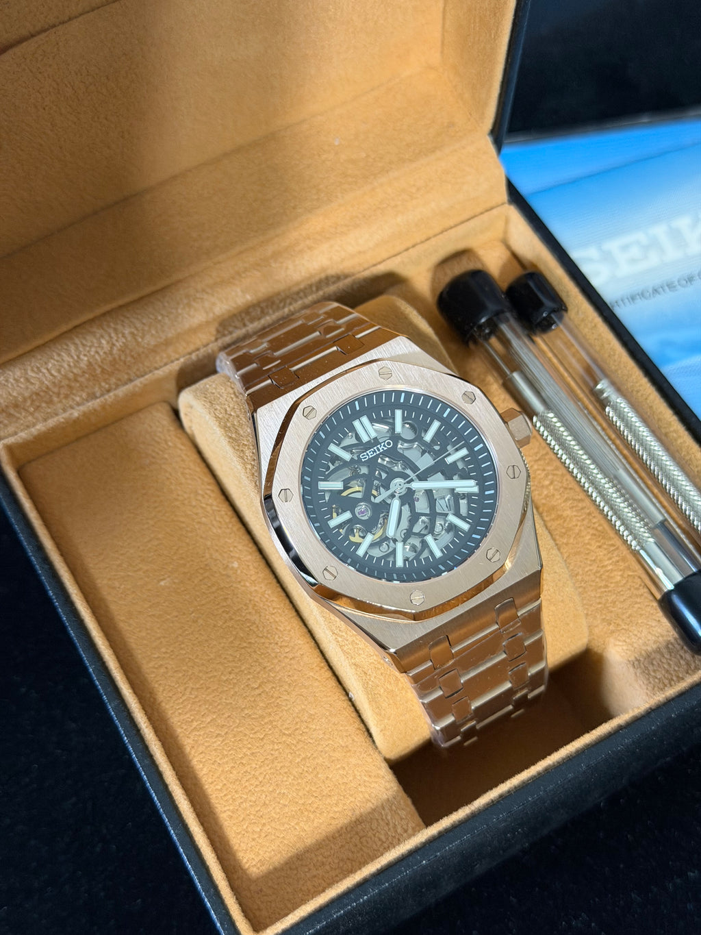 Royal Oak Rose Gold - Seiko Mod