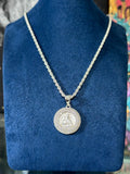 Dije Medalla San Judas Plata .925