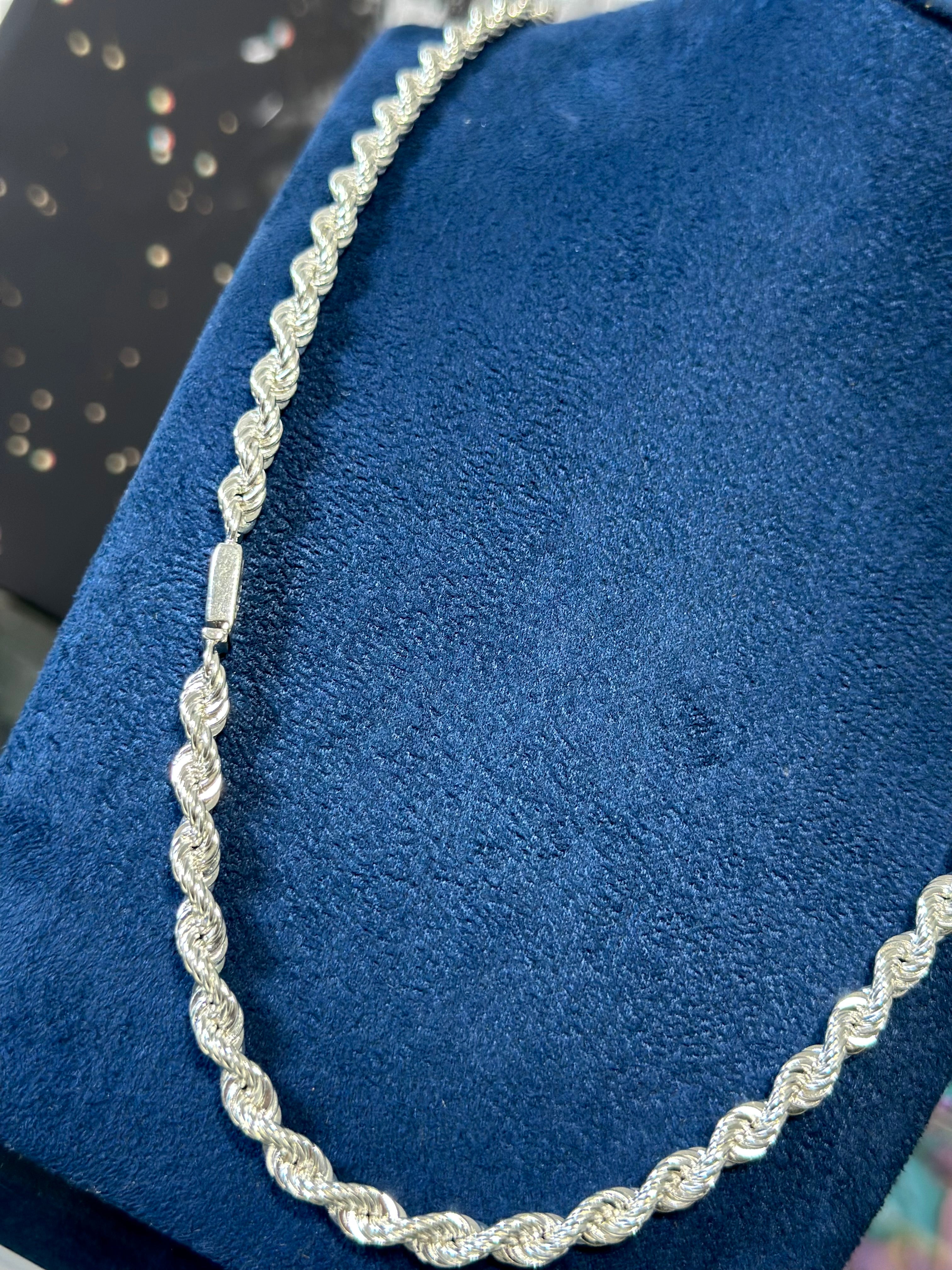 Cadena Torzal Caja Plata .925