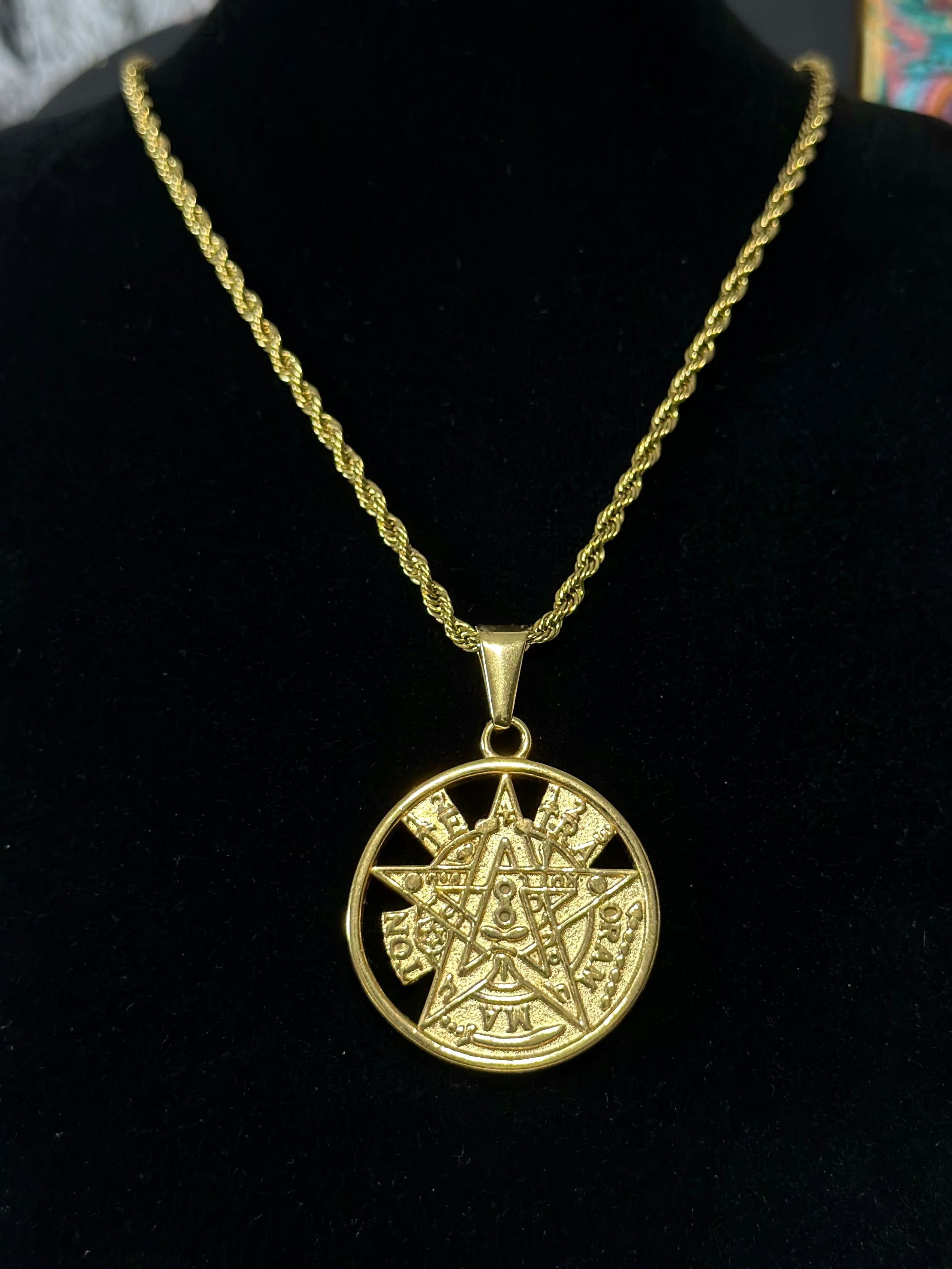 Dije Tetragramaton Acero