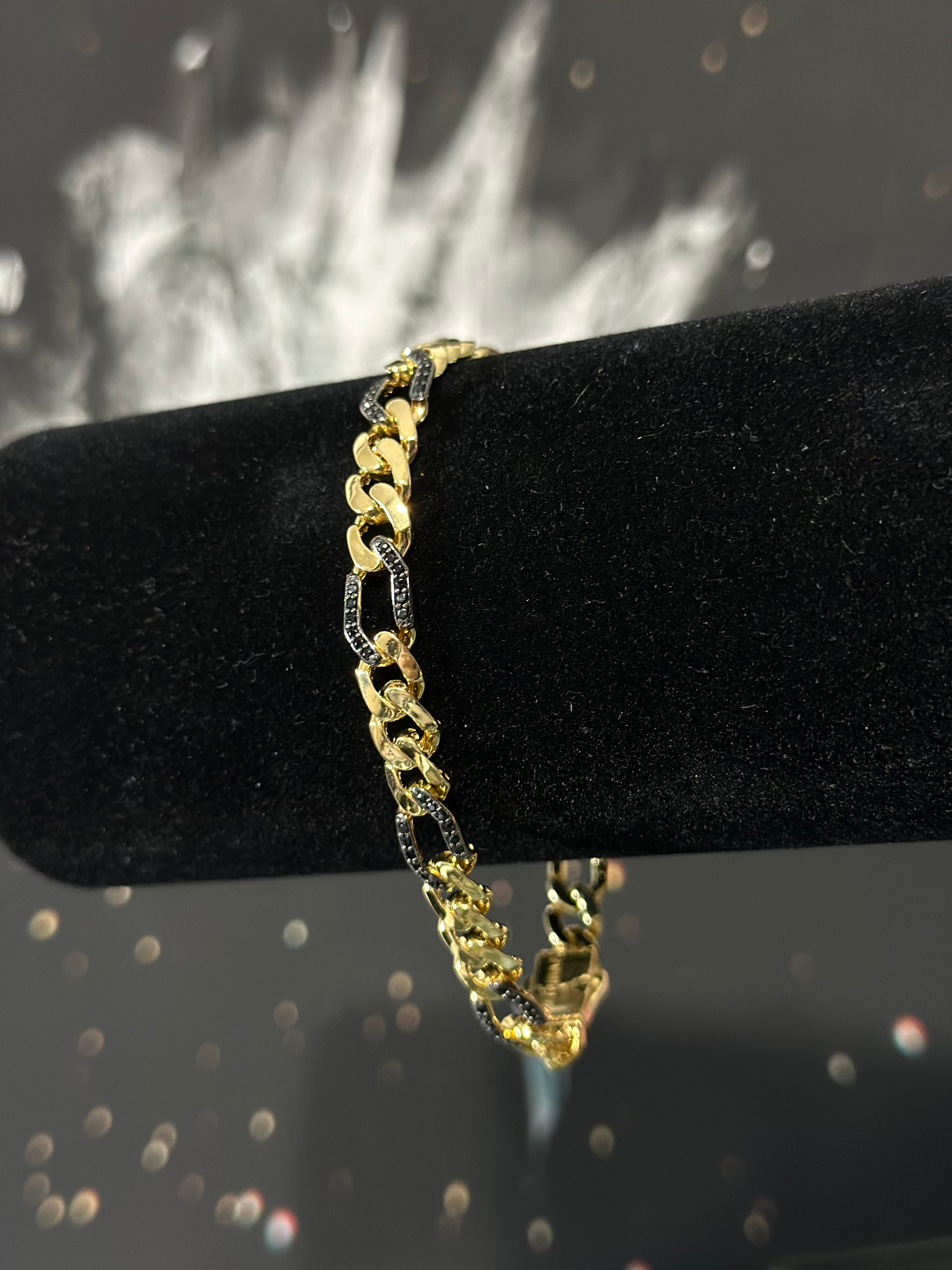 Pulsera Cartier Baño de Oro 18k Plata .925