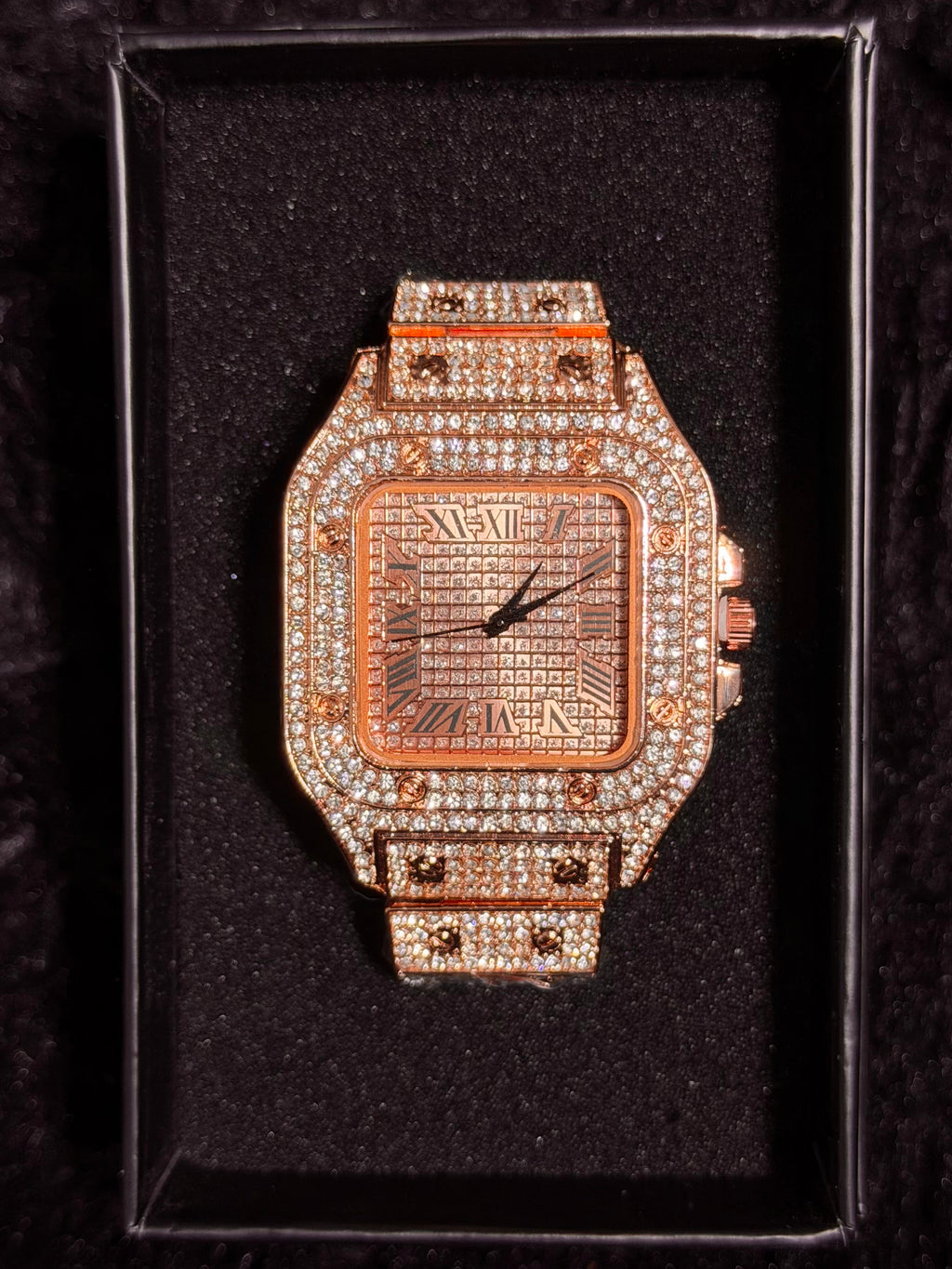 Reloj ICED Santos Eco Rose Gold