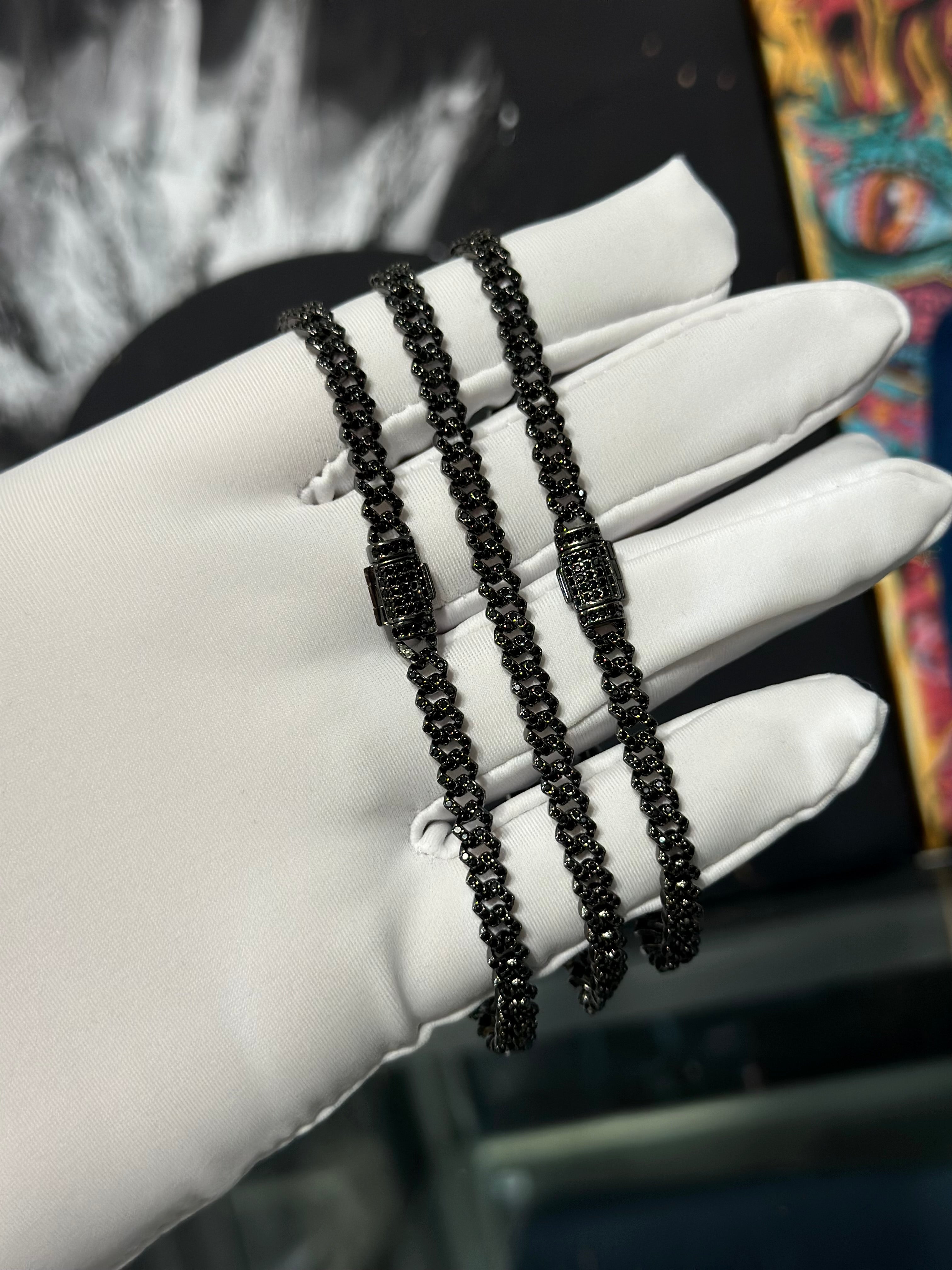 Pulsera Pavonada Plata .925