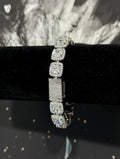 Pulsera Tennis Jumbo Laminado 18k