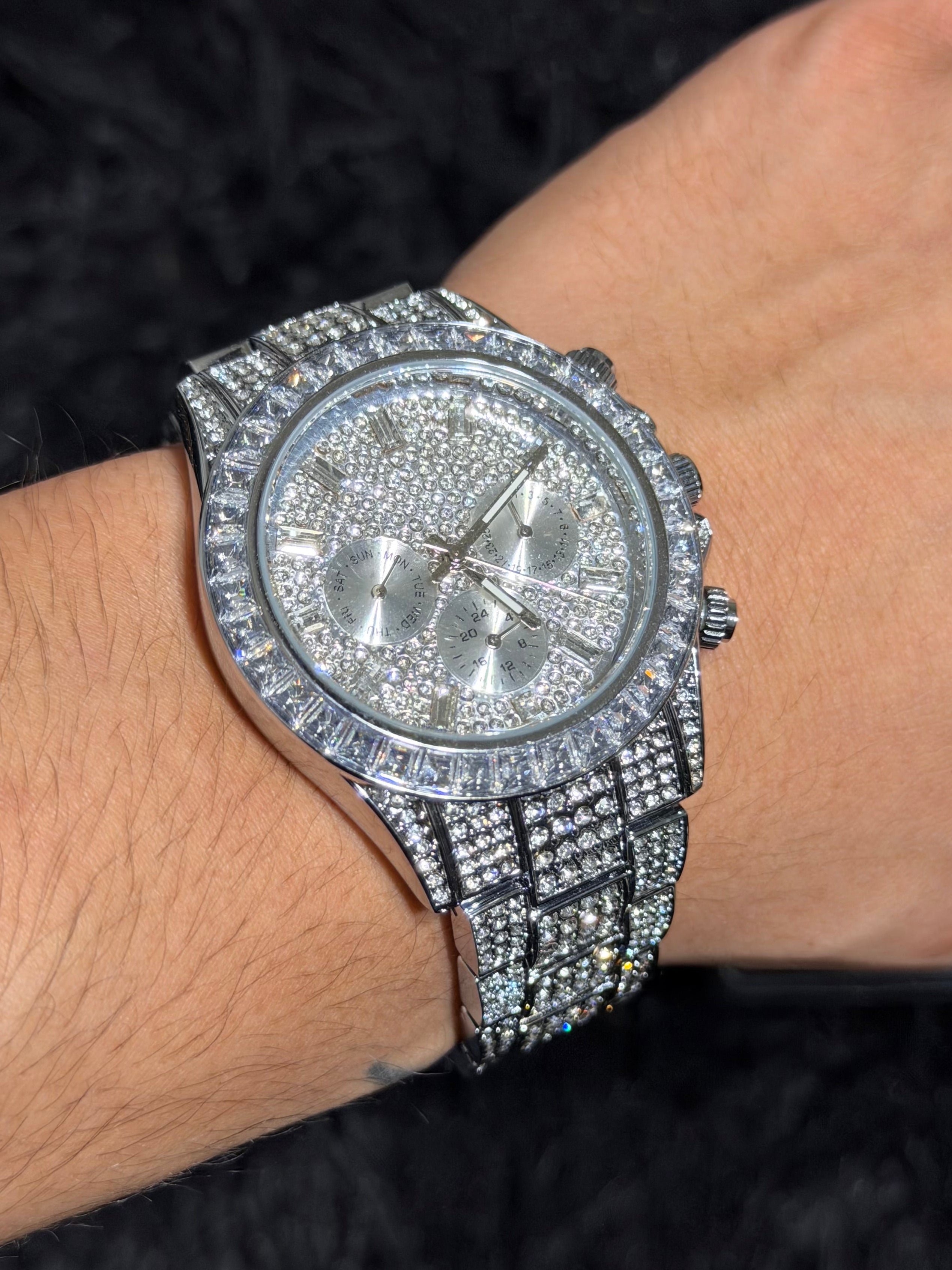 Reloj ICED Date Baguette