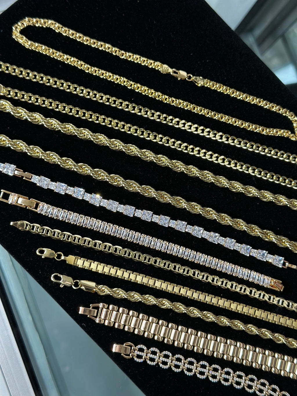 Paquete 10 piezas Oro Laminado