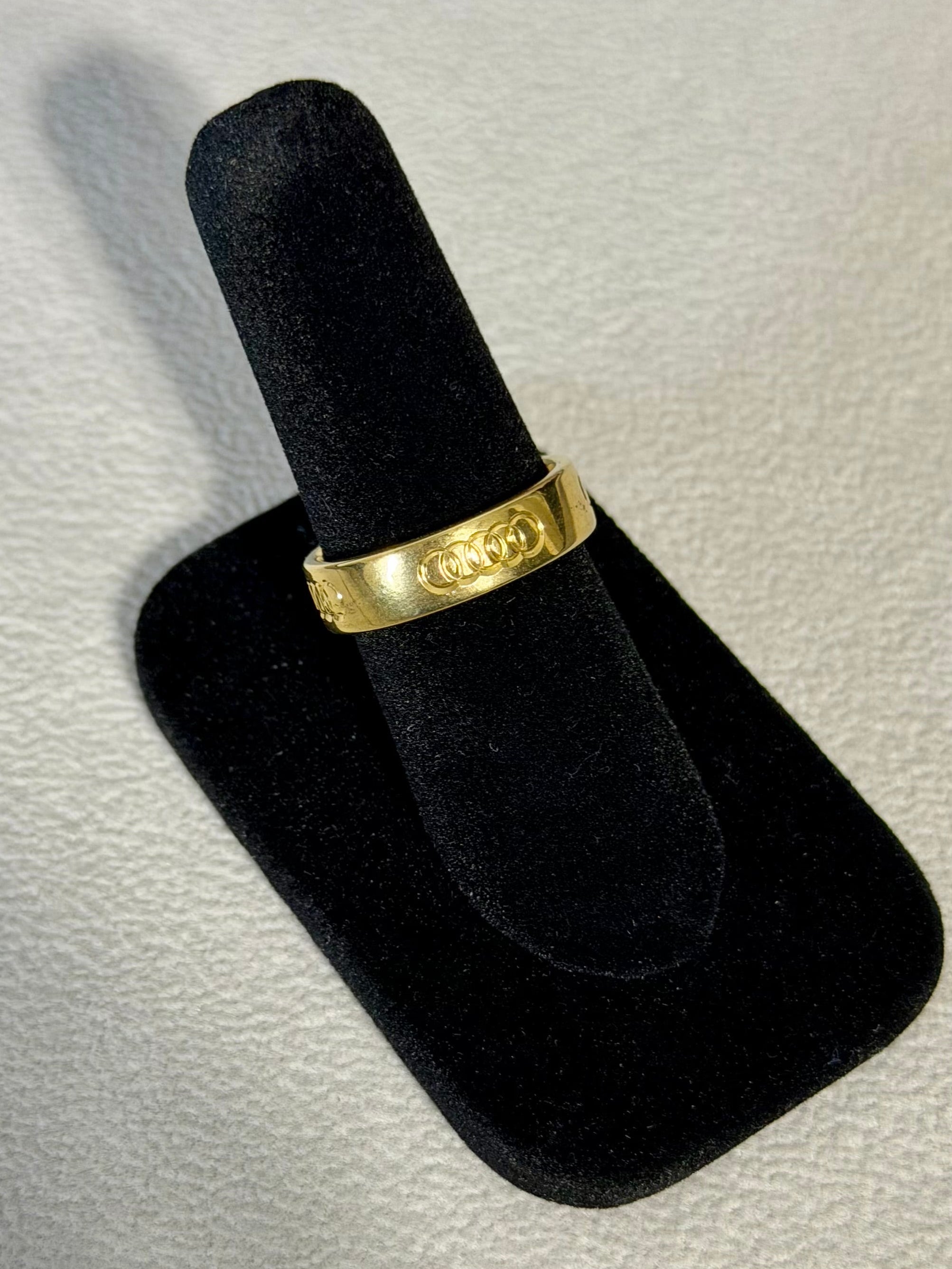 Anillo Audi Acero