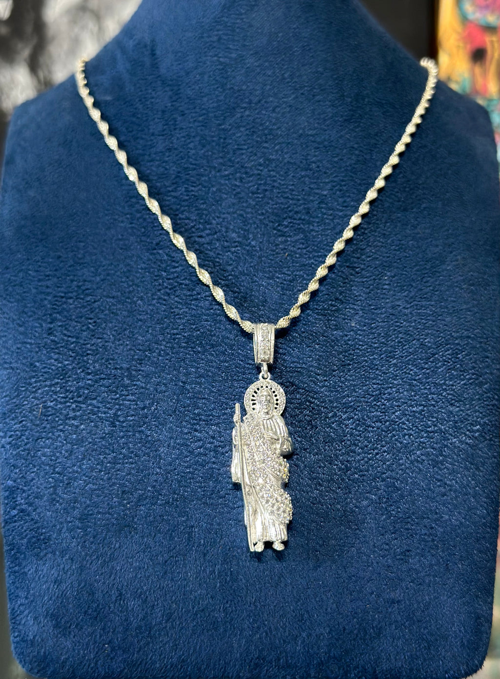 Dije San Judas Plata .925