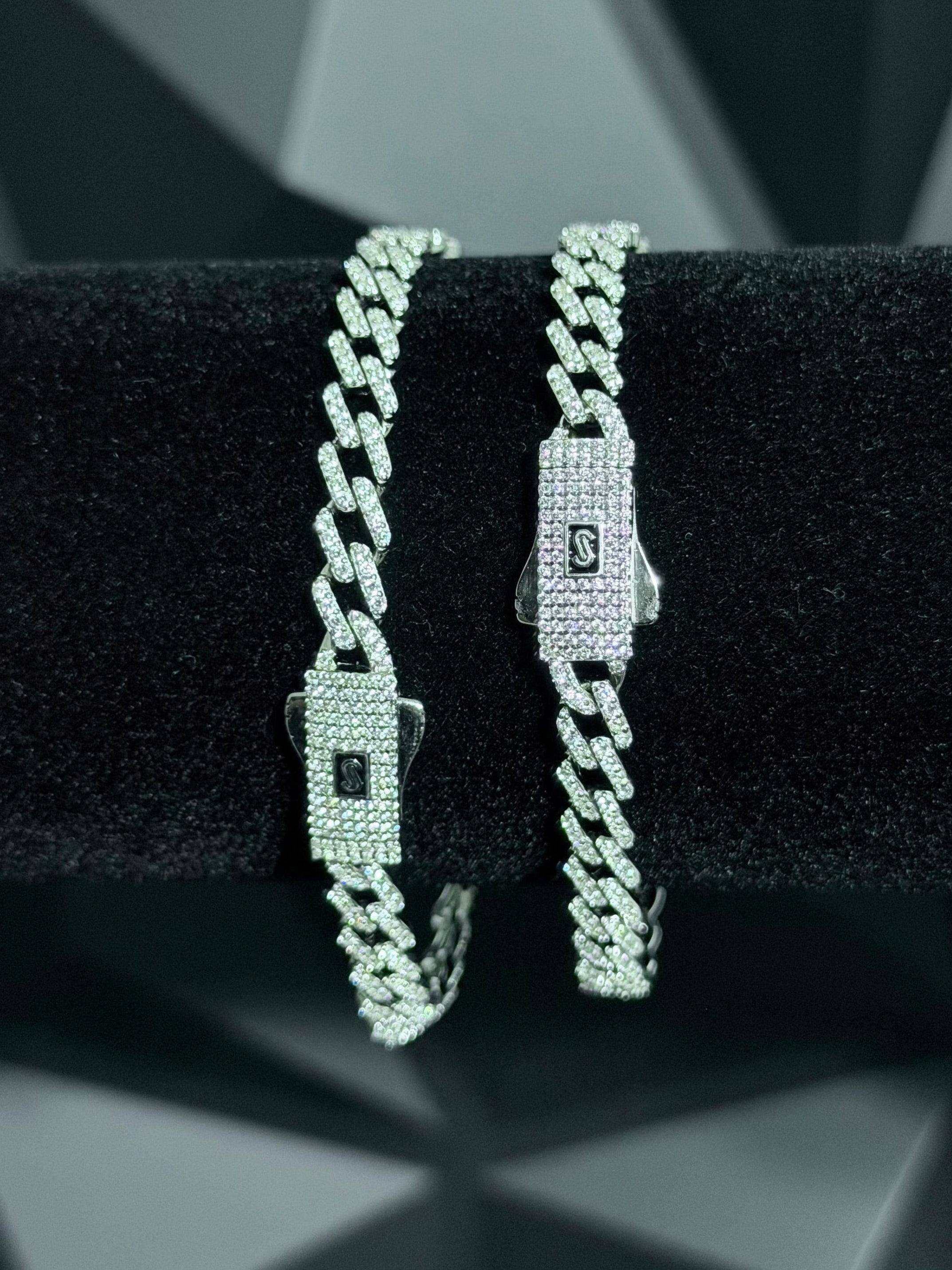 Pulsera Monaco 6mm Plata .925