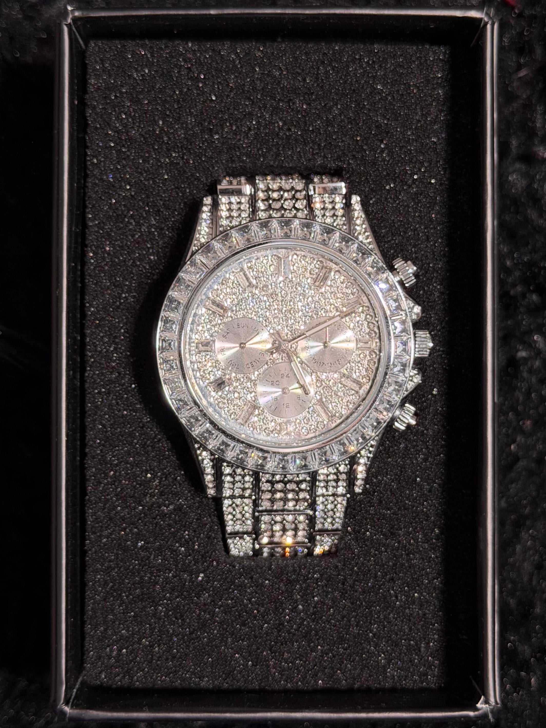 Reloj ICED Date Baguette