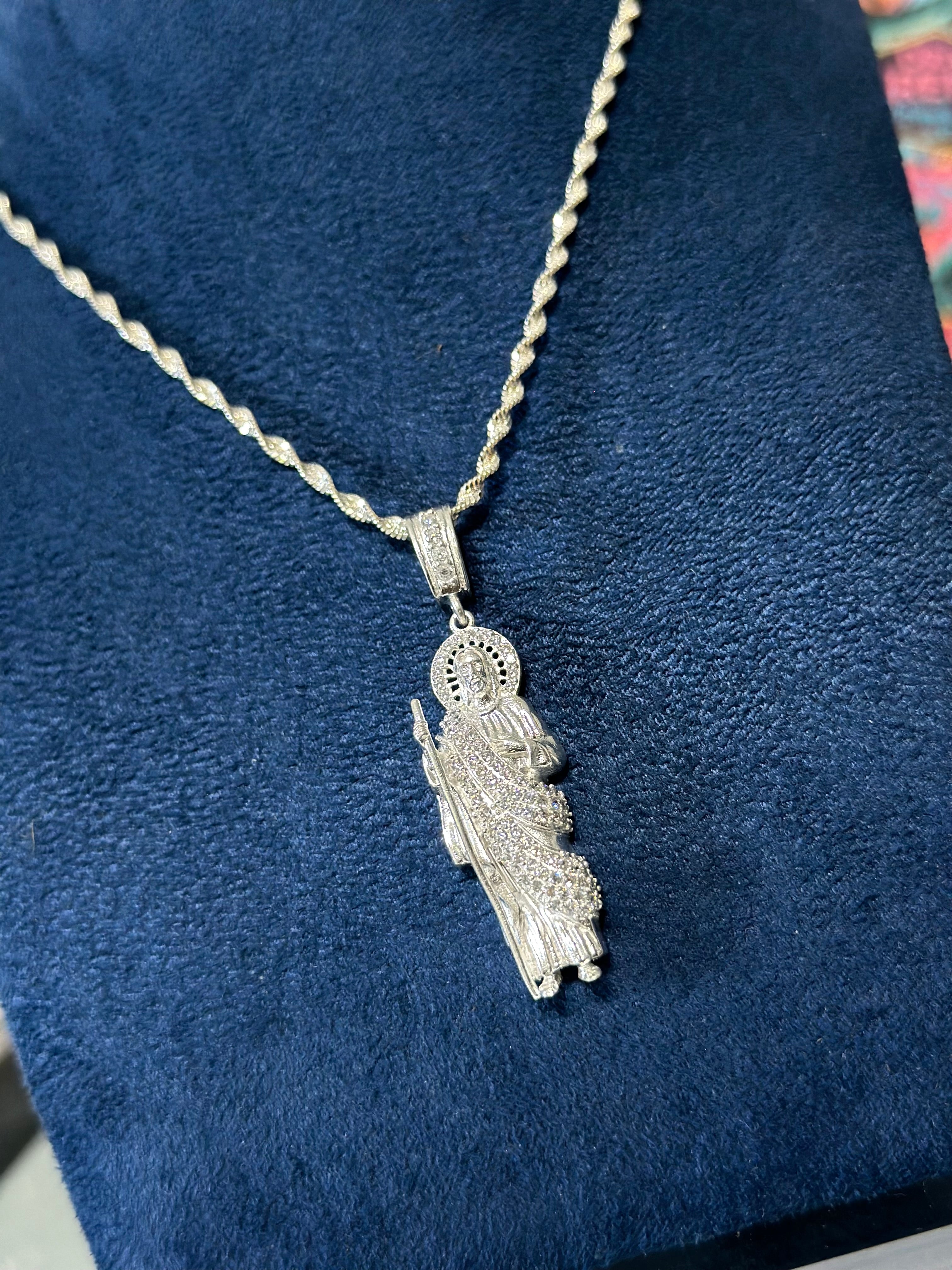 Dije San Judas Plata .925