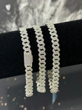 Pulsera Miami Zirconias Plata .925
