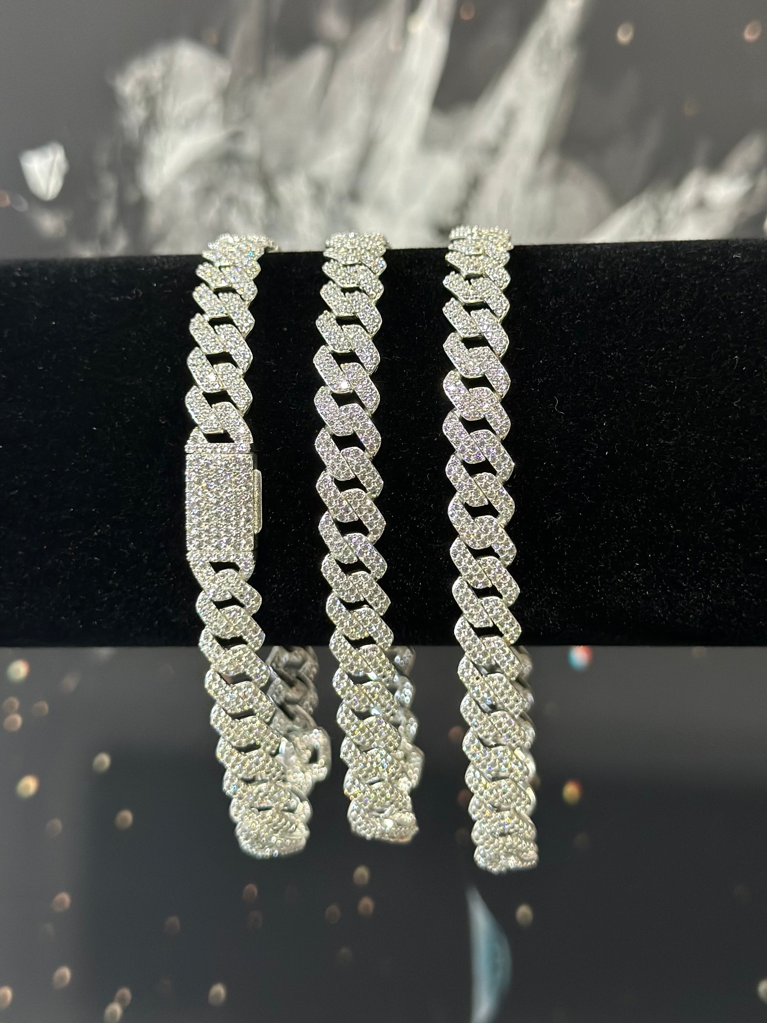 Pulsera Miami Zirconias Plata .925