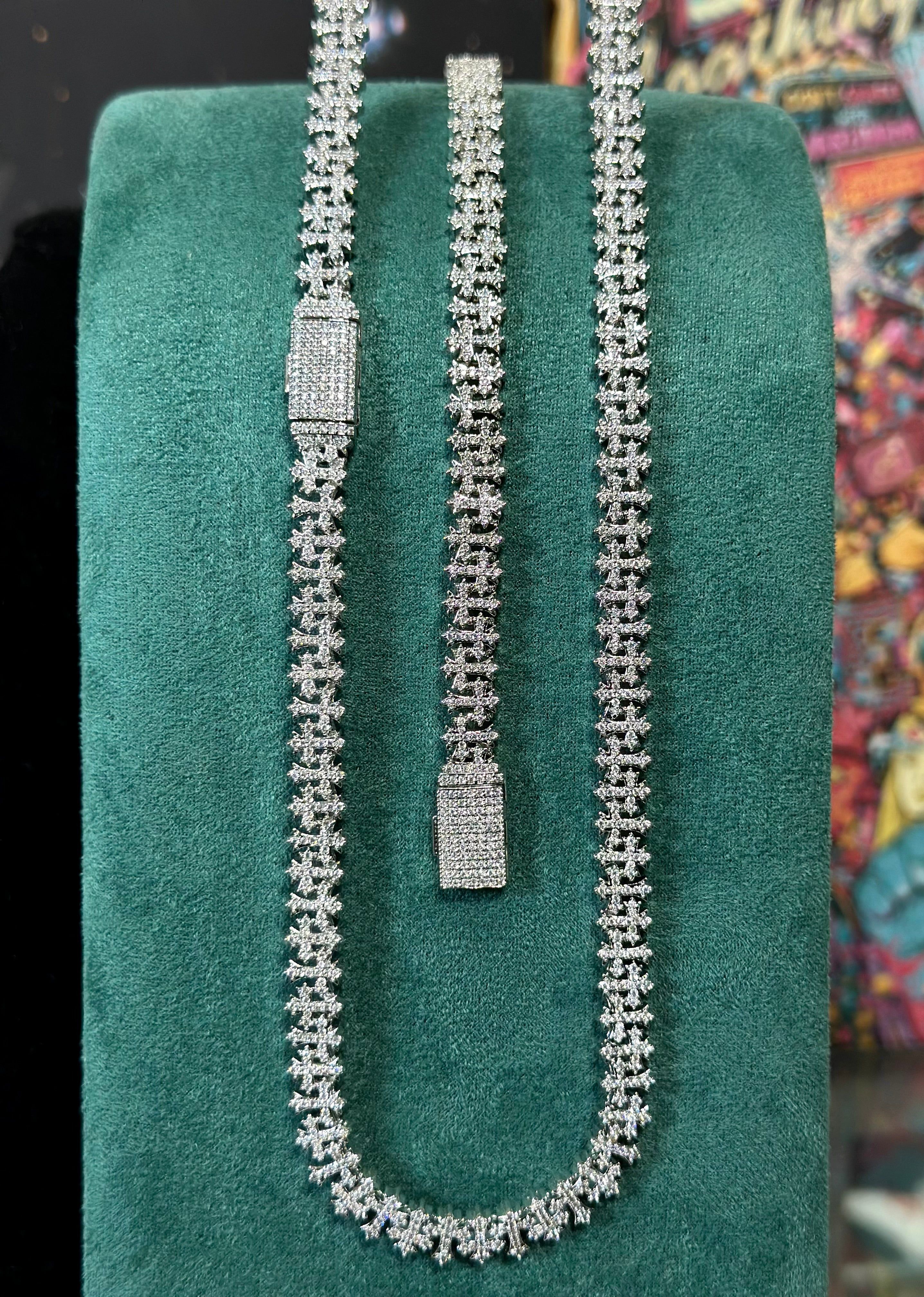 Modelo Chrome Cross Laminado 18k