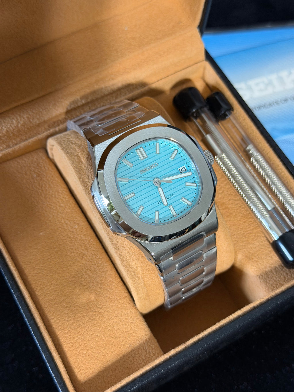 Nautilus Tiffany - Seiko Mod