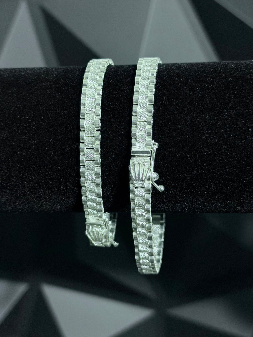 Pulsera Rolex 7mm Plata .925