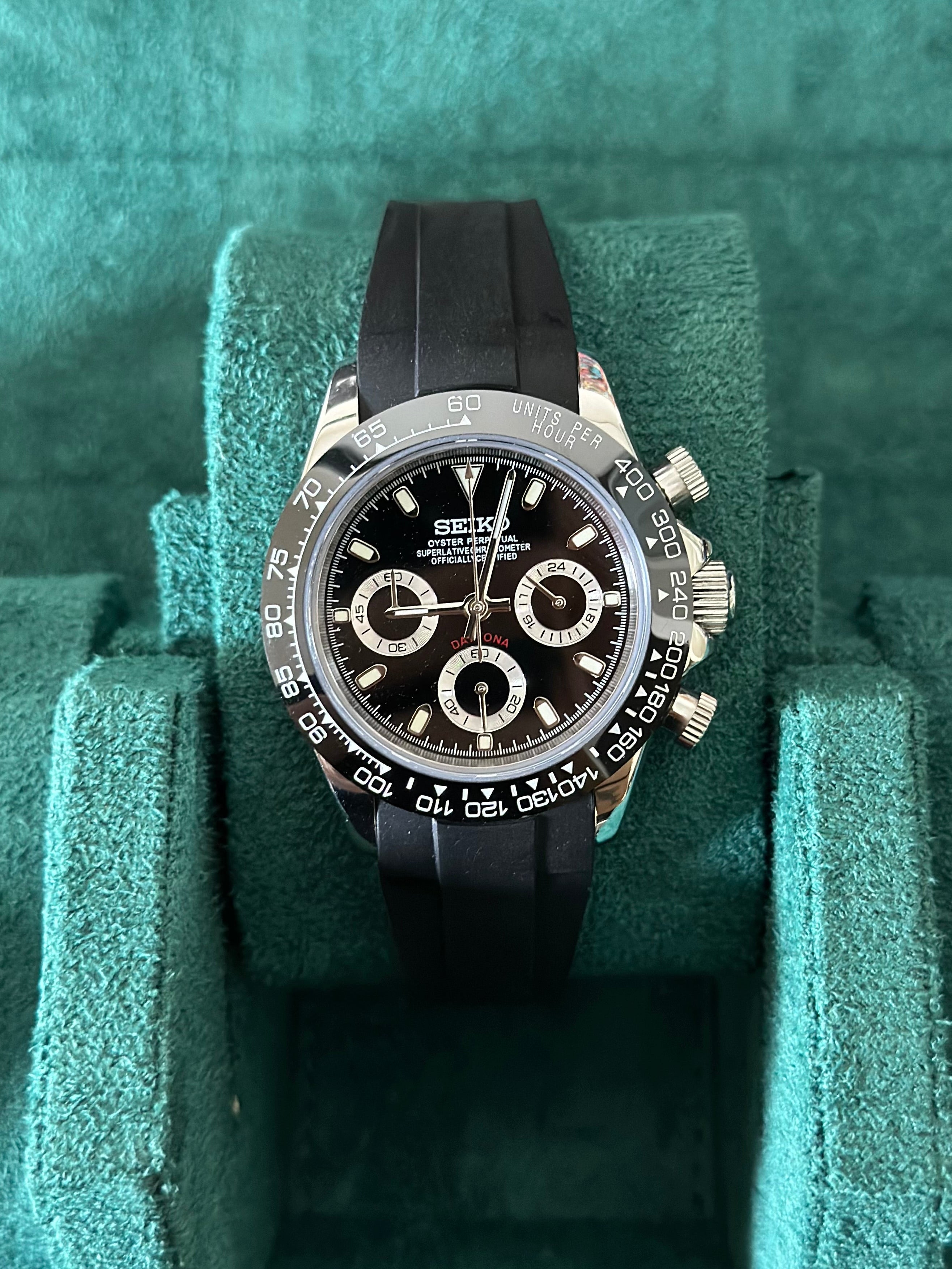 Rubber Daytona - Seiko Mod
