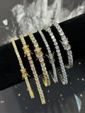 Pulso Tennis Laminado 18k