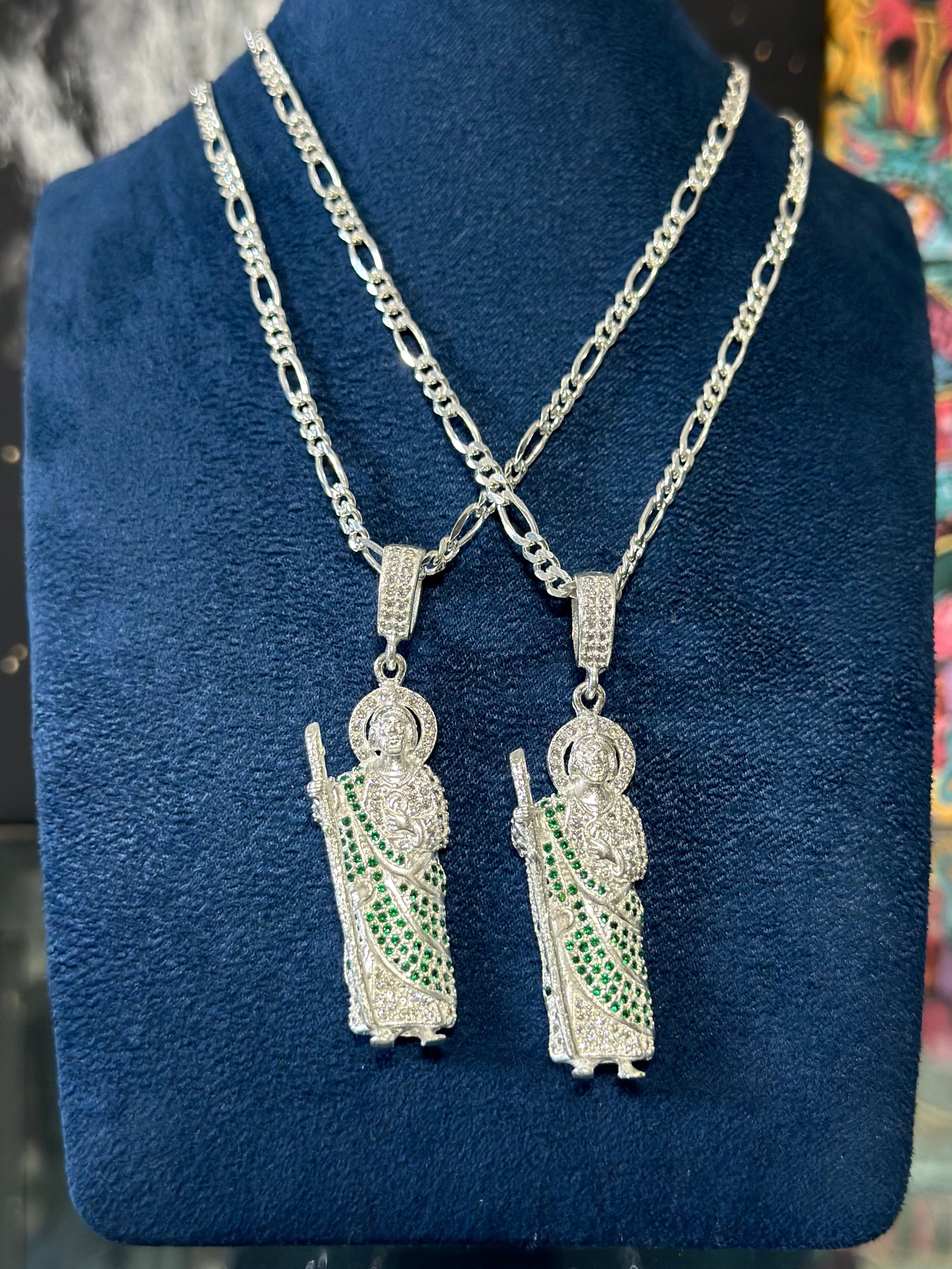 Dije San Judas Especial Plata .925