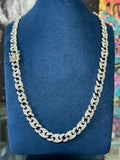 Cadena Gucci Zirconia Plata .925
