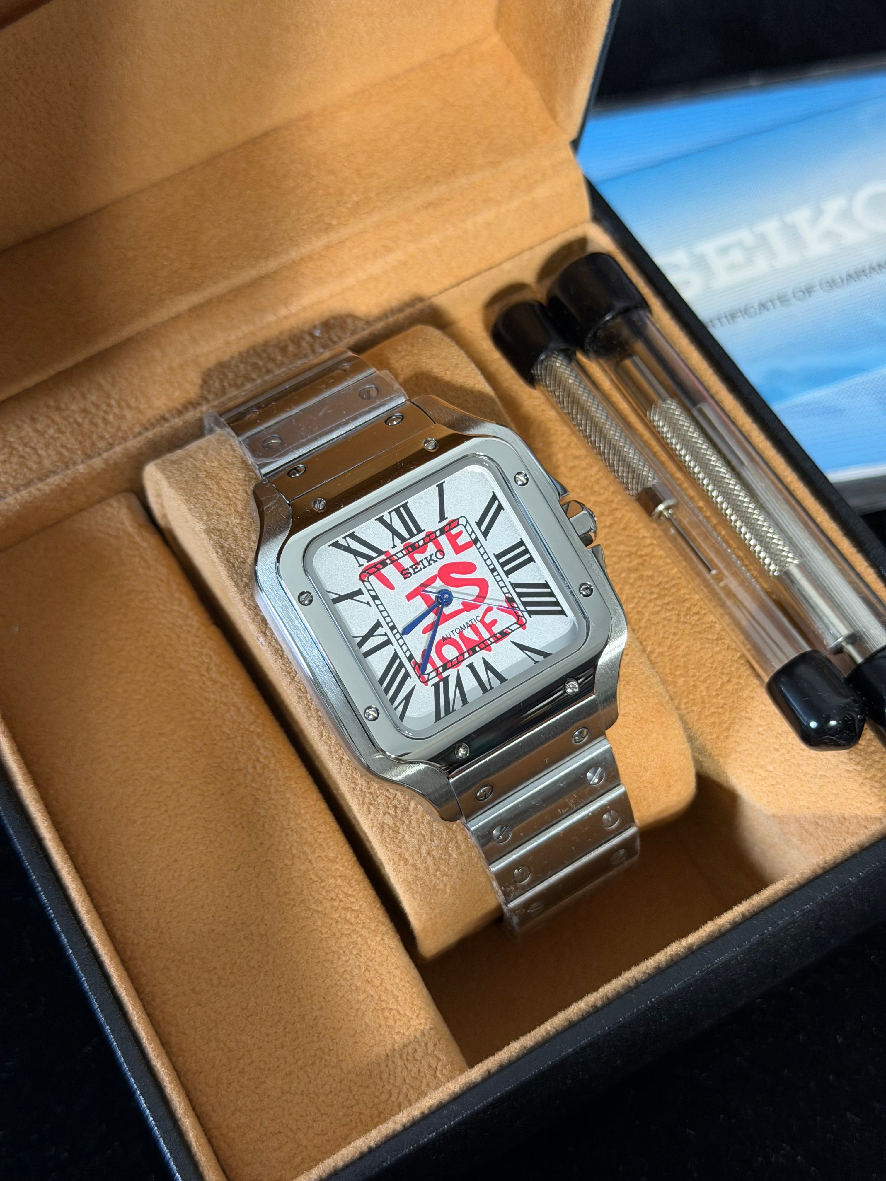 Santos Time is Money - Seiko Mod