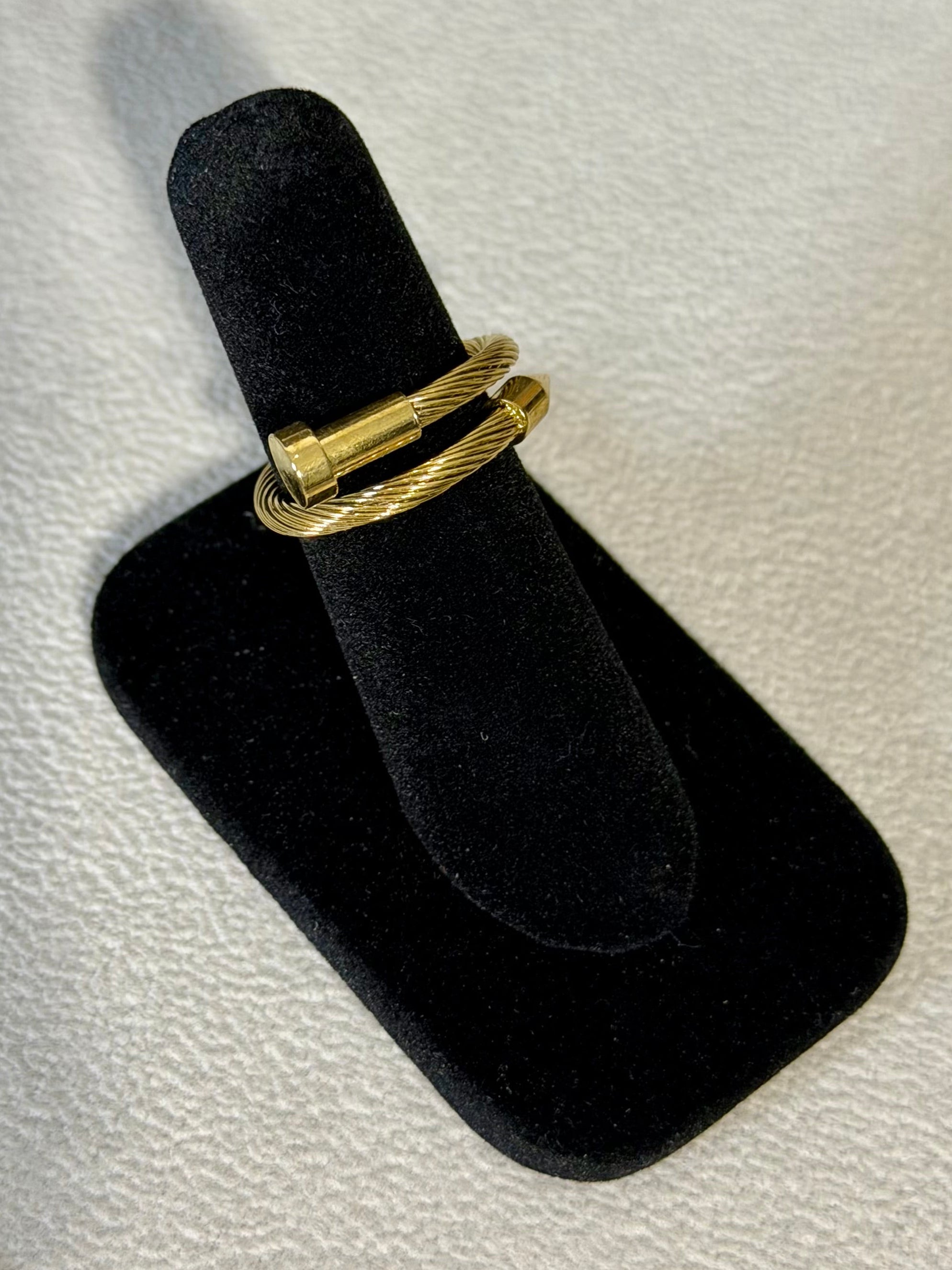 Anillo Clavo Ajustable Acero