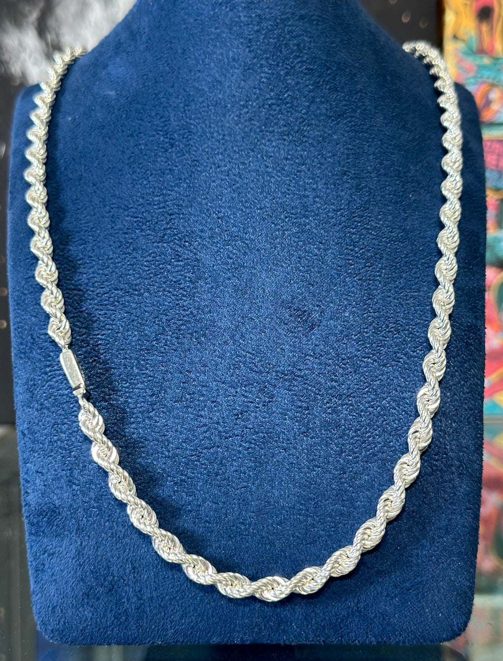 Cadena Torzal Caja Plata .925