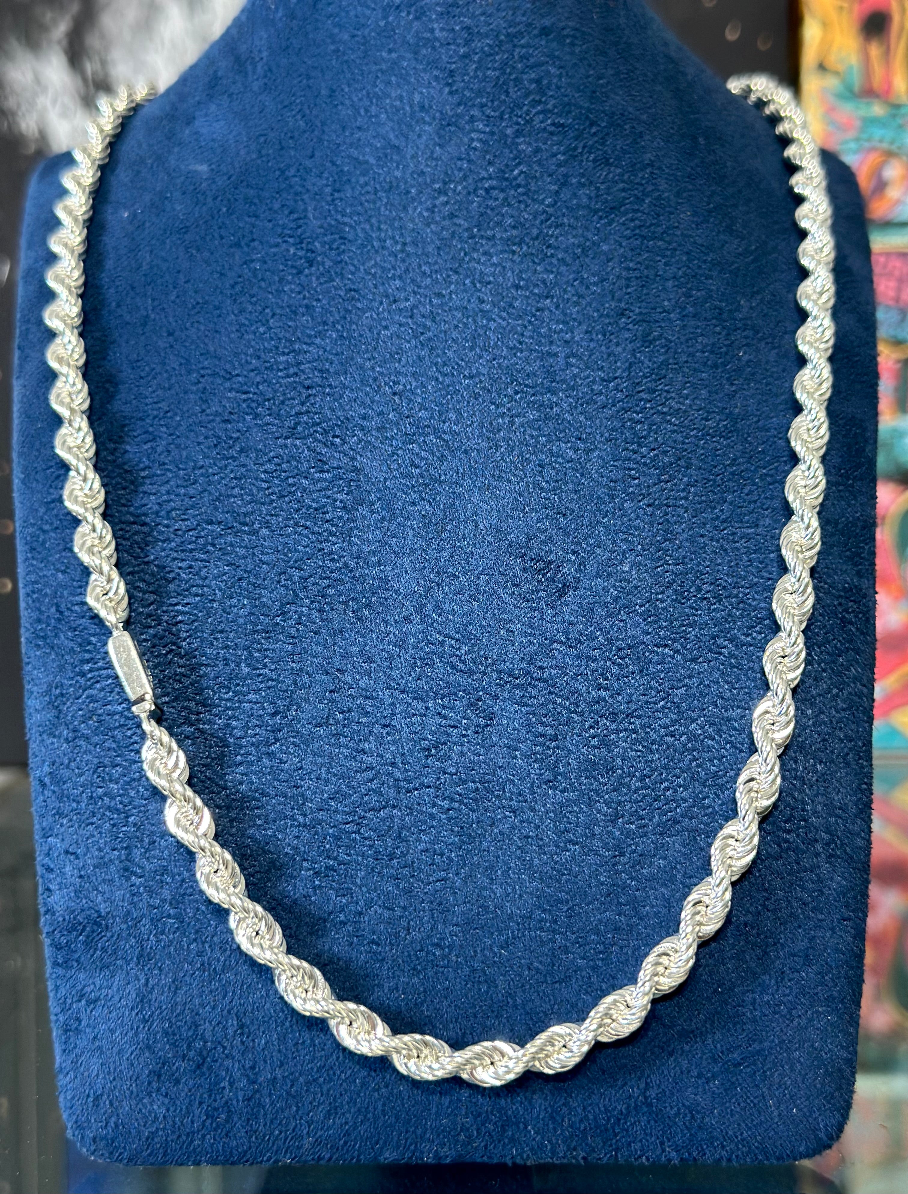 Cadena Torzal Caja Plata .925